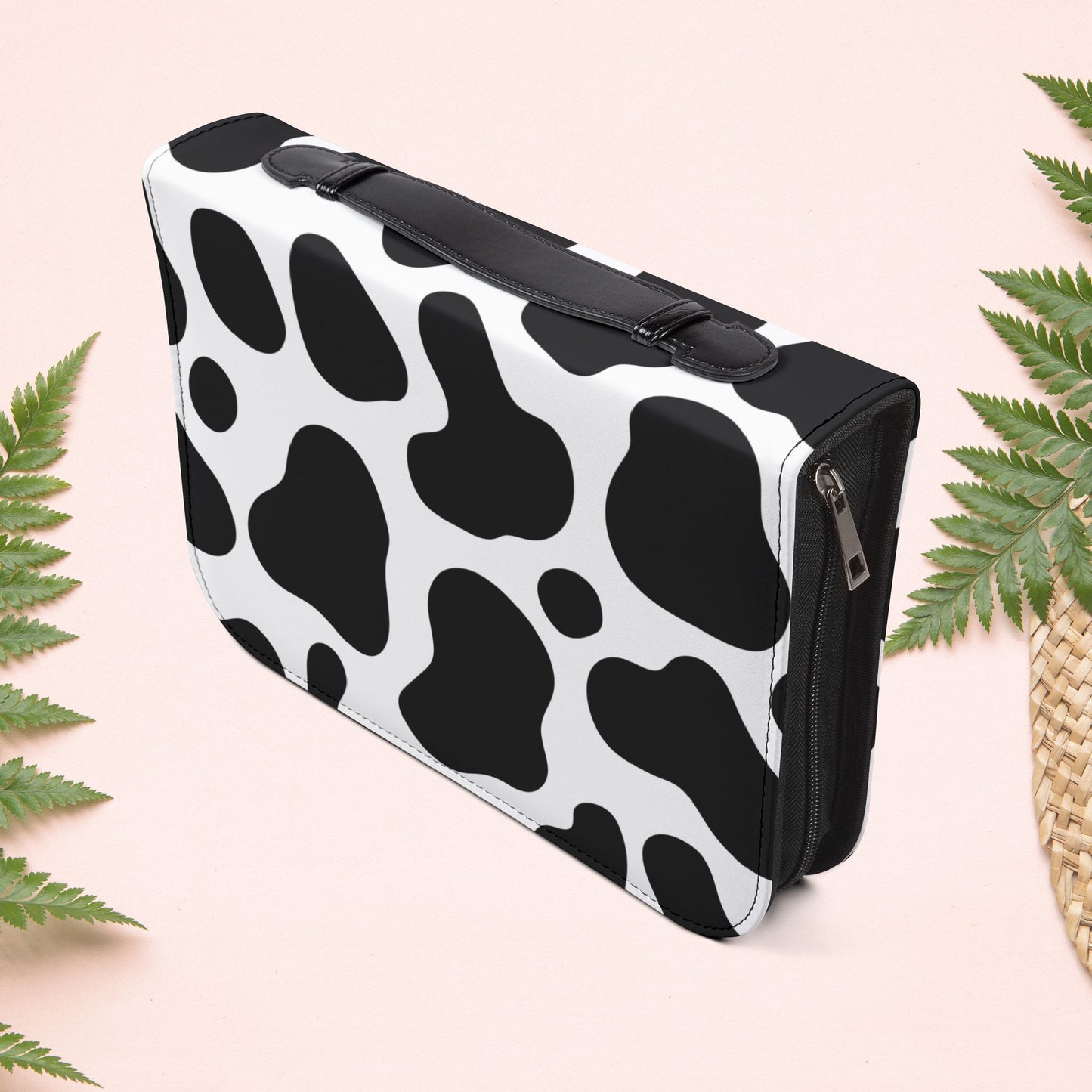 Classic Cow Print Book Cover