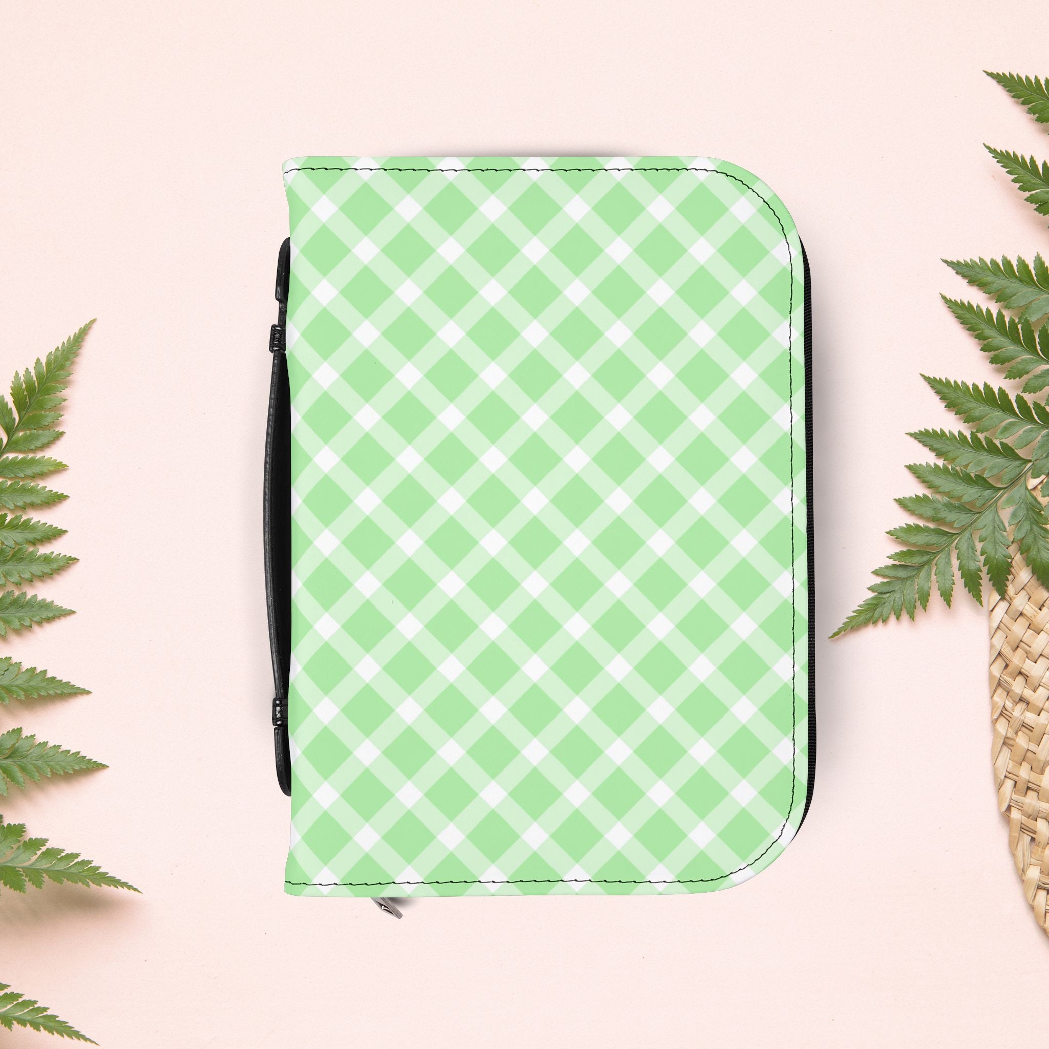 Green Picnic Plaid Book Cover