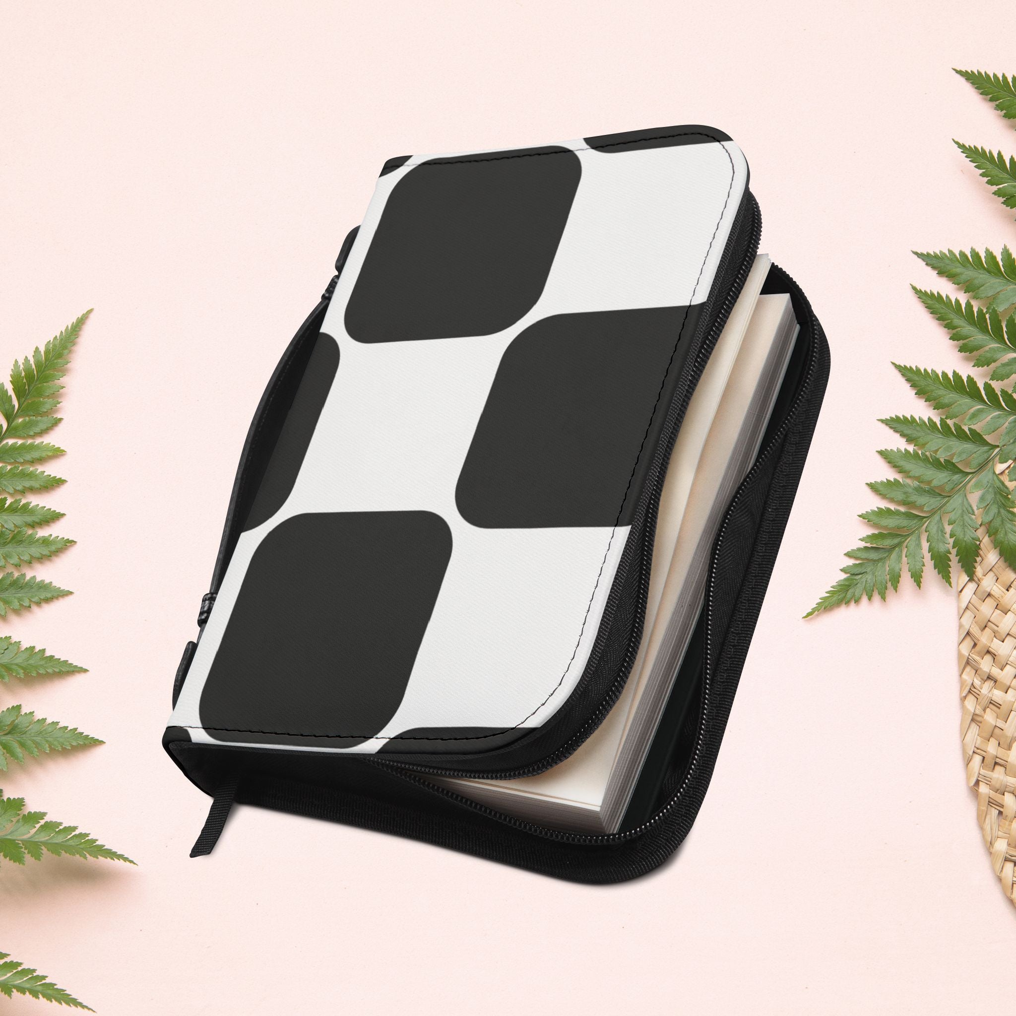 Geometric Black & White Book Cover