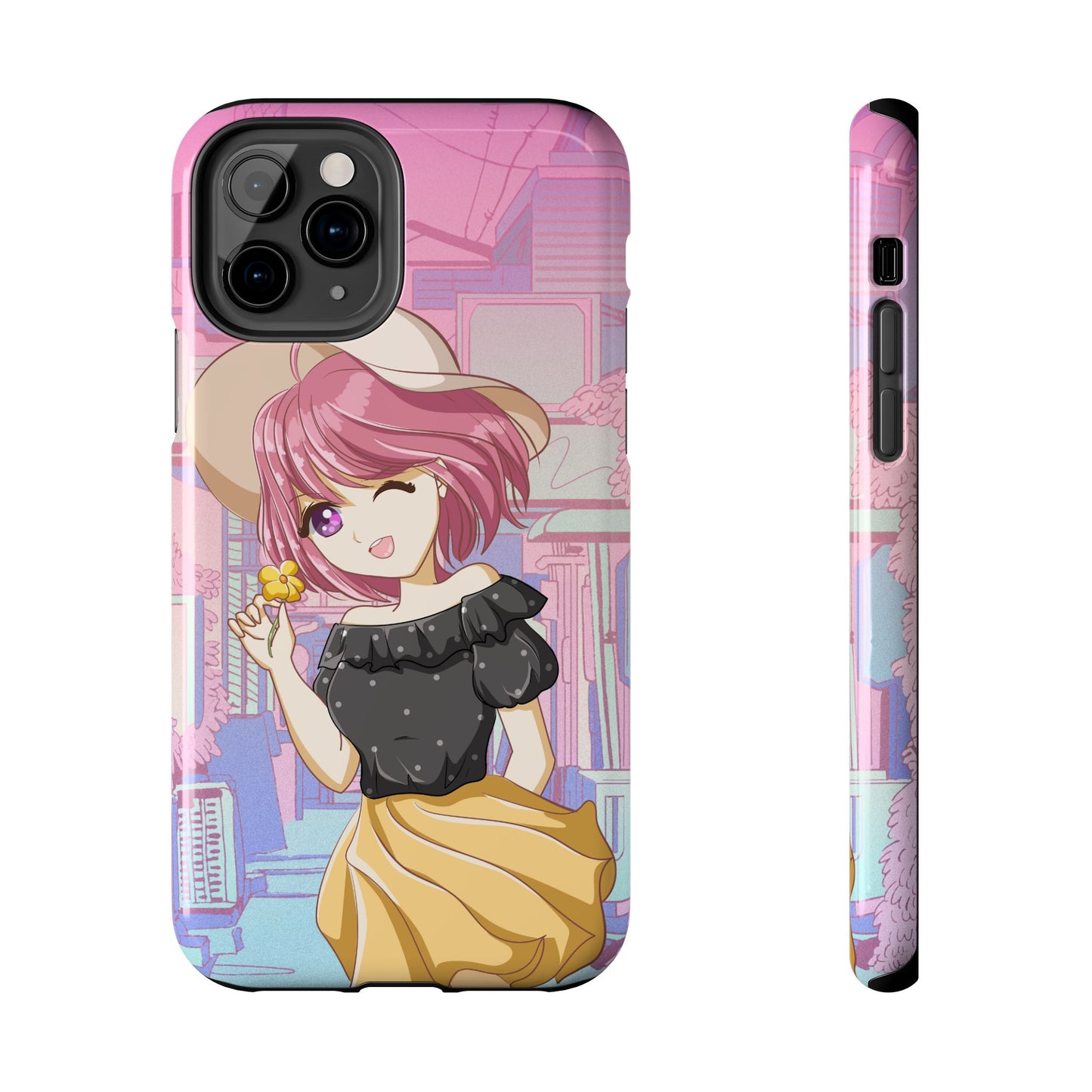 Anime Girl Phone Case (Apple & Android)