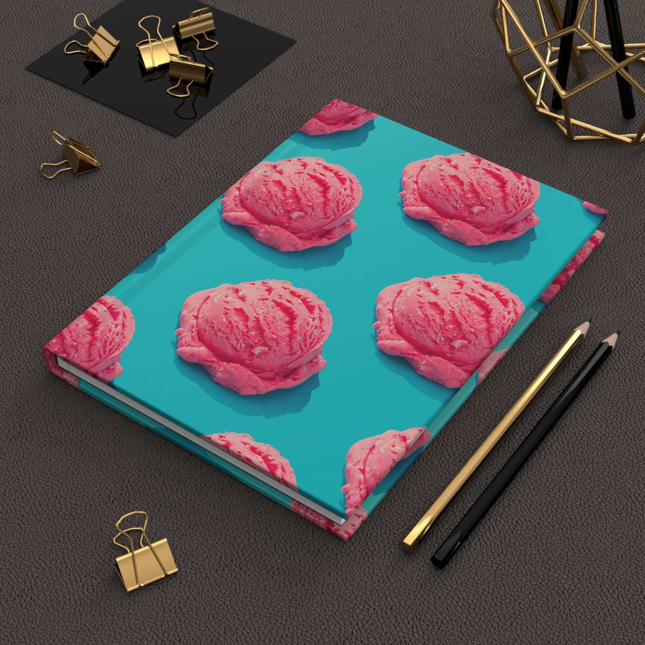 Infinite Ice Cream Scoops Hardcover Matte Journal