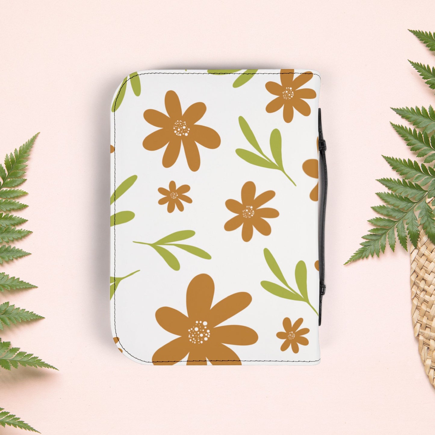 Beautiful Brown Flower Book Cover