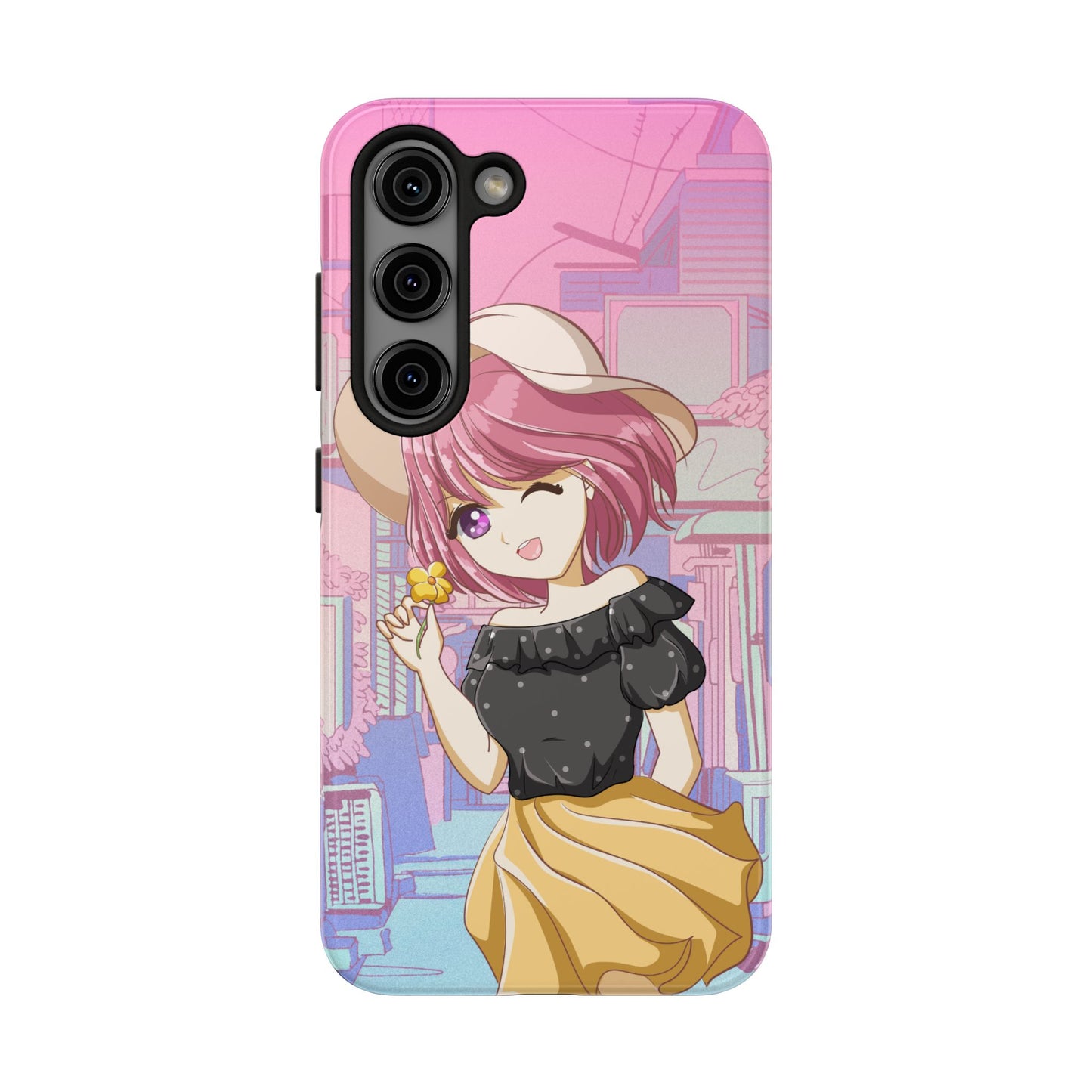 Anime Girl Phone Case (Apple & Android)