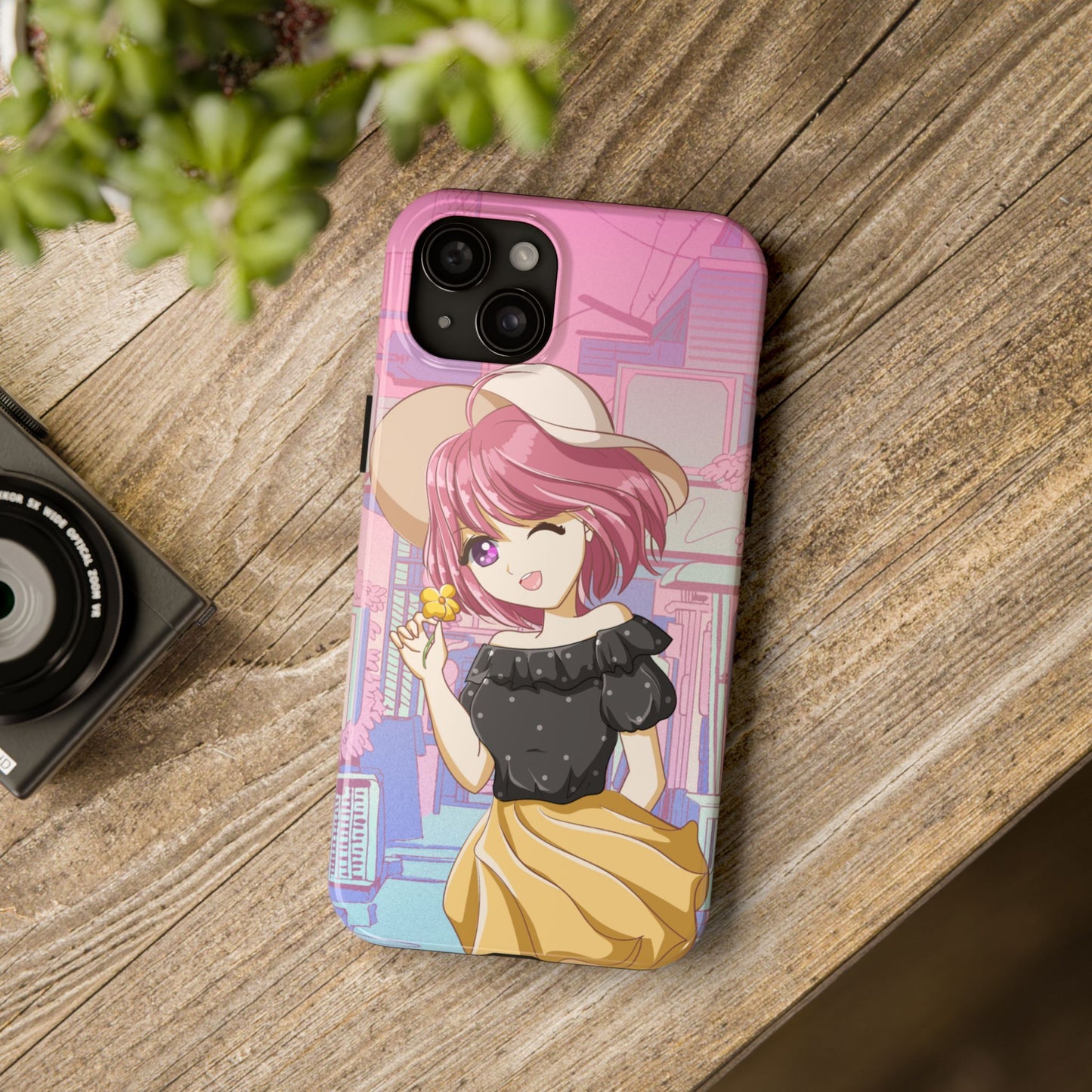 Anime Girl Phone Case (Apple & Android)