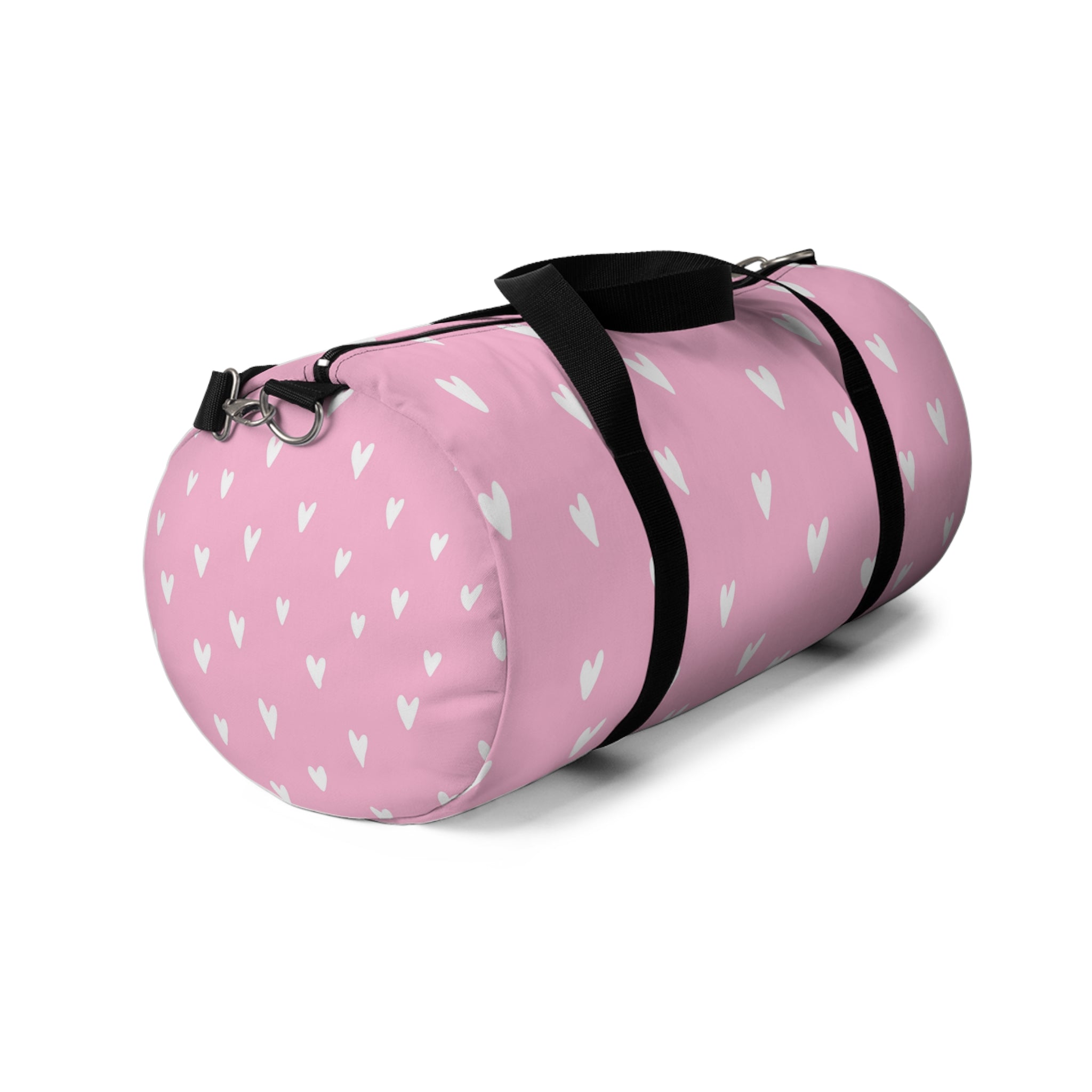 Full of Hearts Pink Duffel Bag