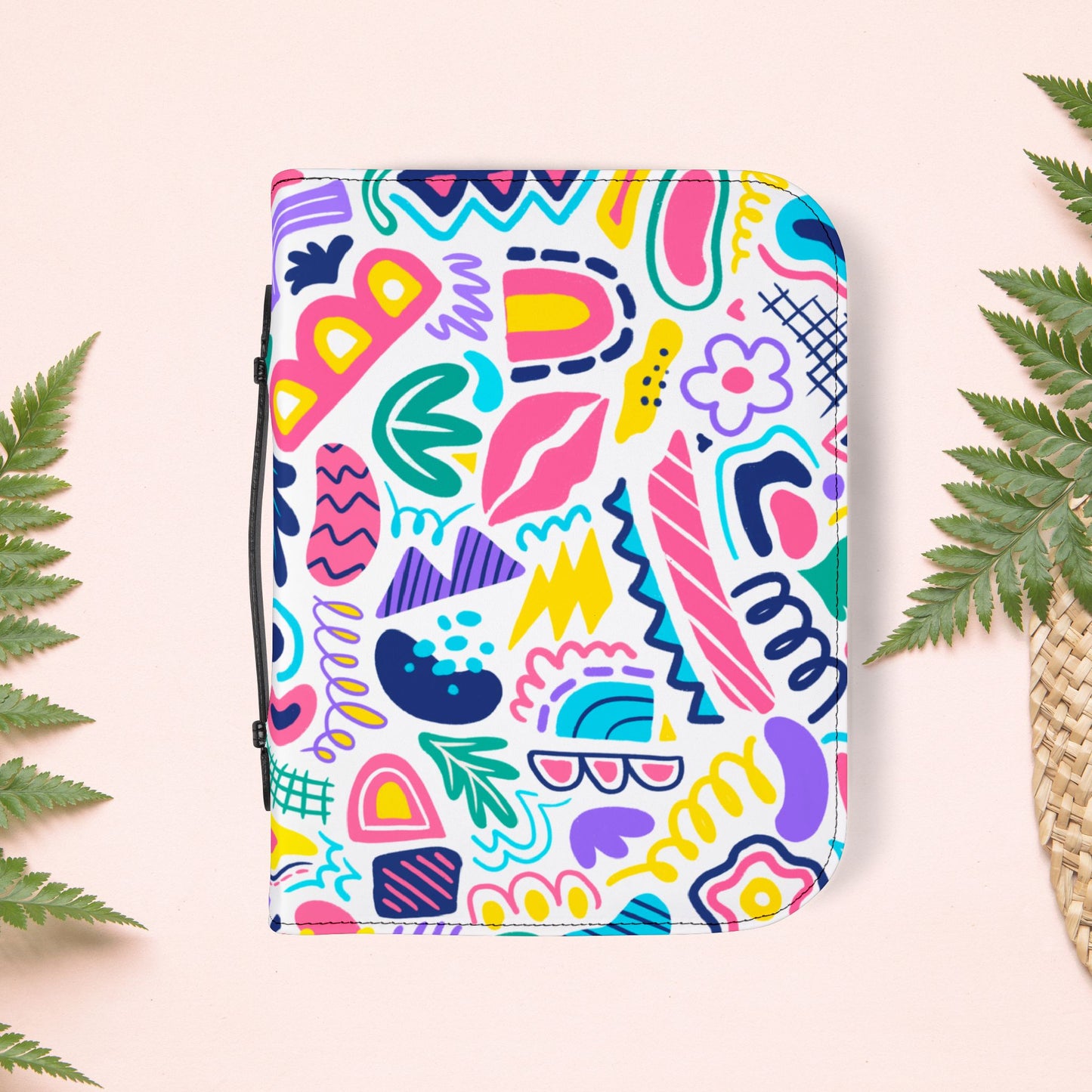 Bold & Busy Doodle Pattern Book Cover