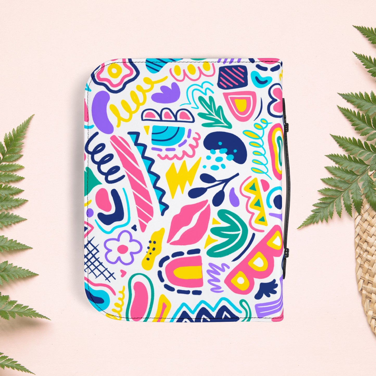Bold & Busy Doodle Pattern Book Cover