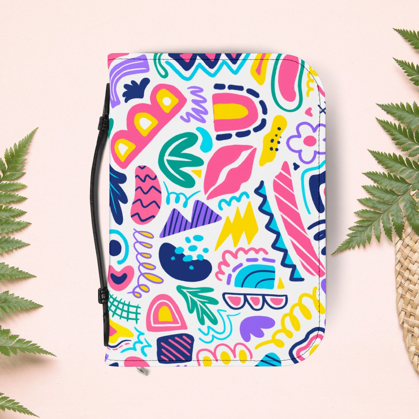 Bold & Busy Doodle Pattern Book Cover
