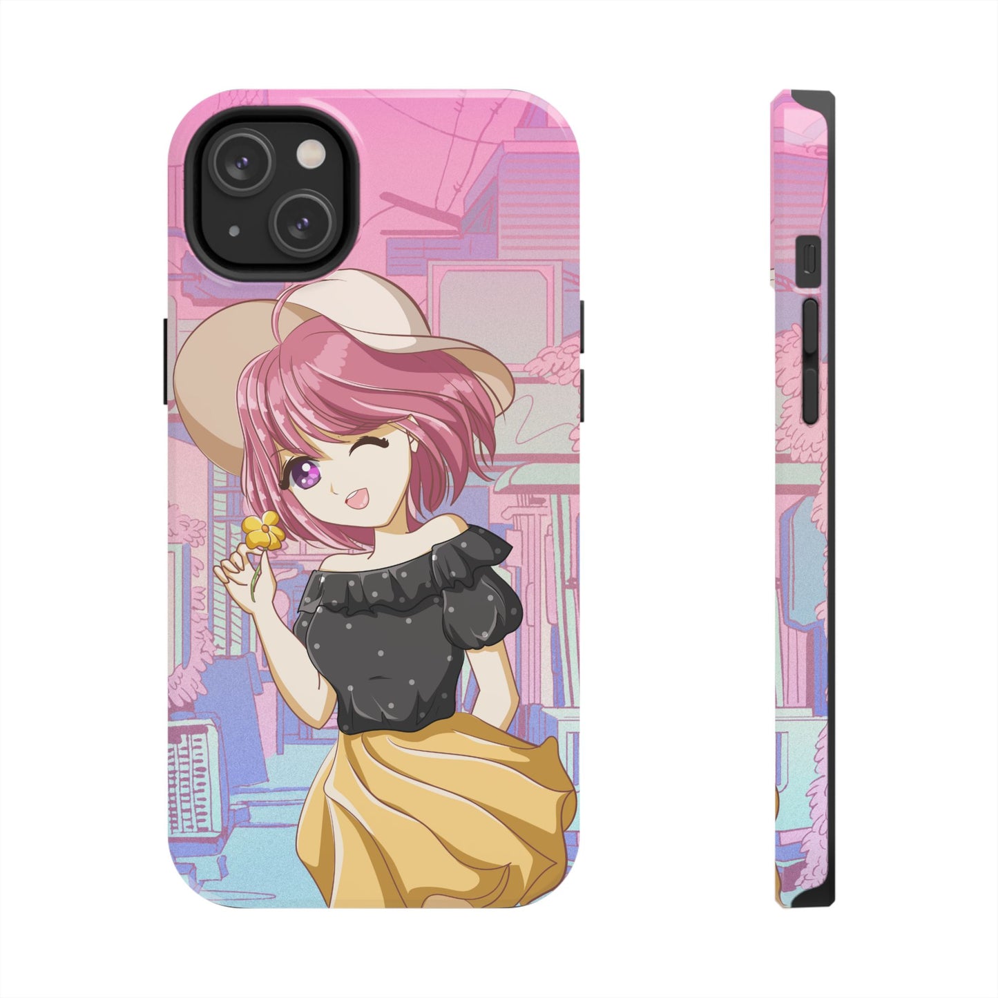 Anime Girl Phone Case (Apple & Android)
