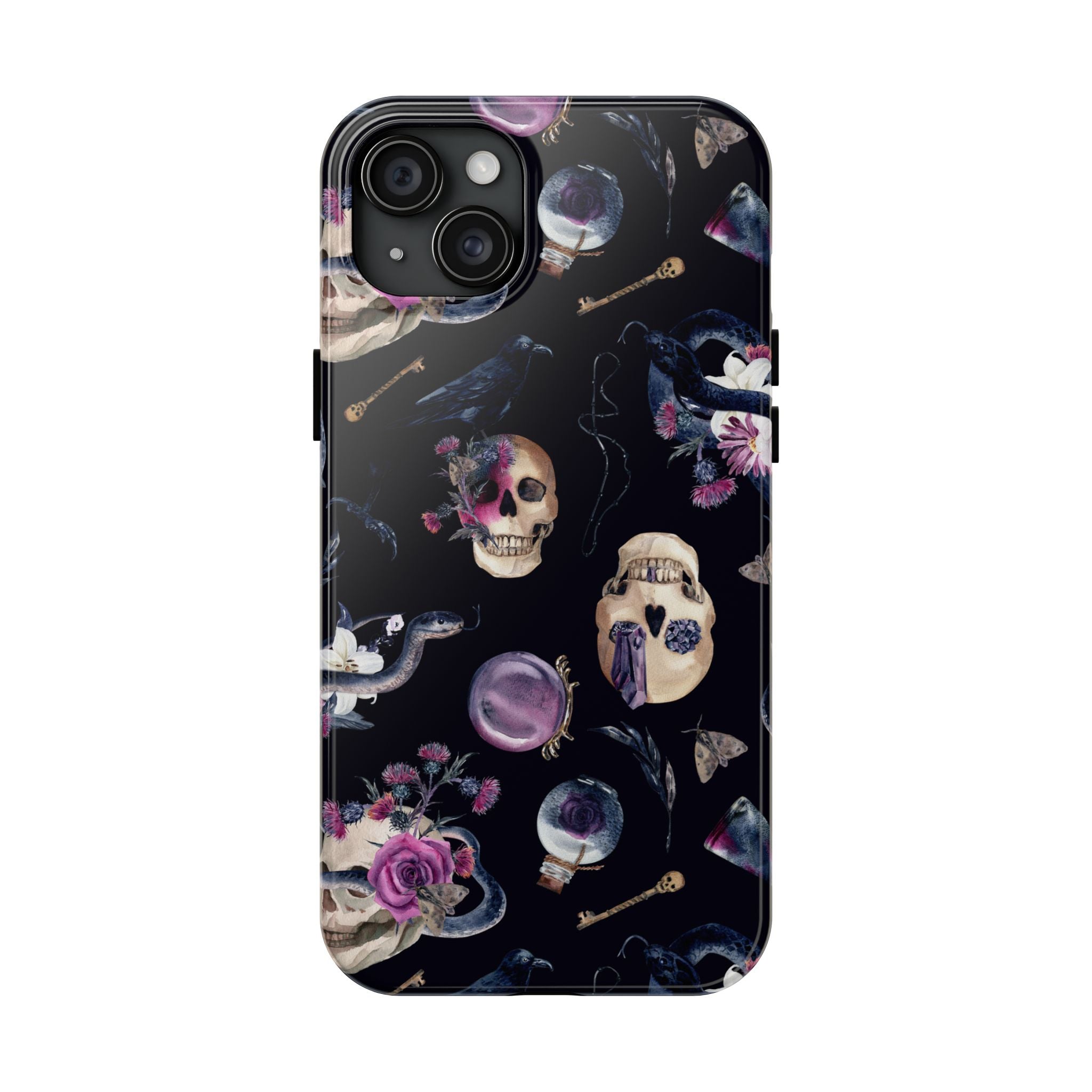 Gothic Witch Spells Phone Case (Apple & Android)