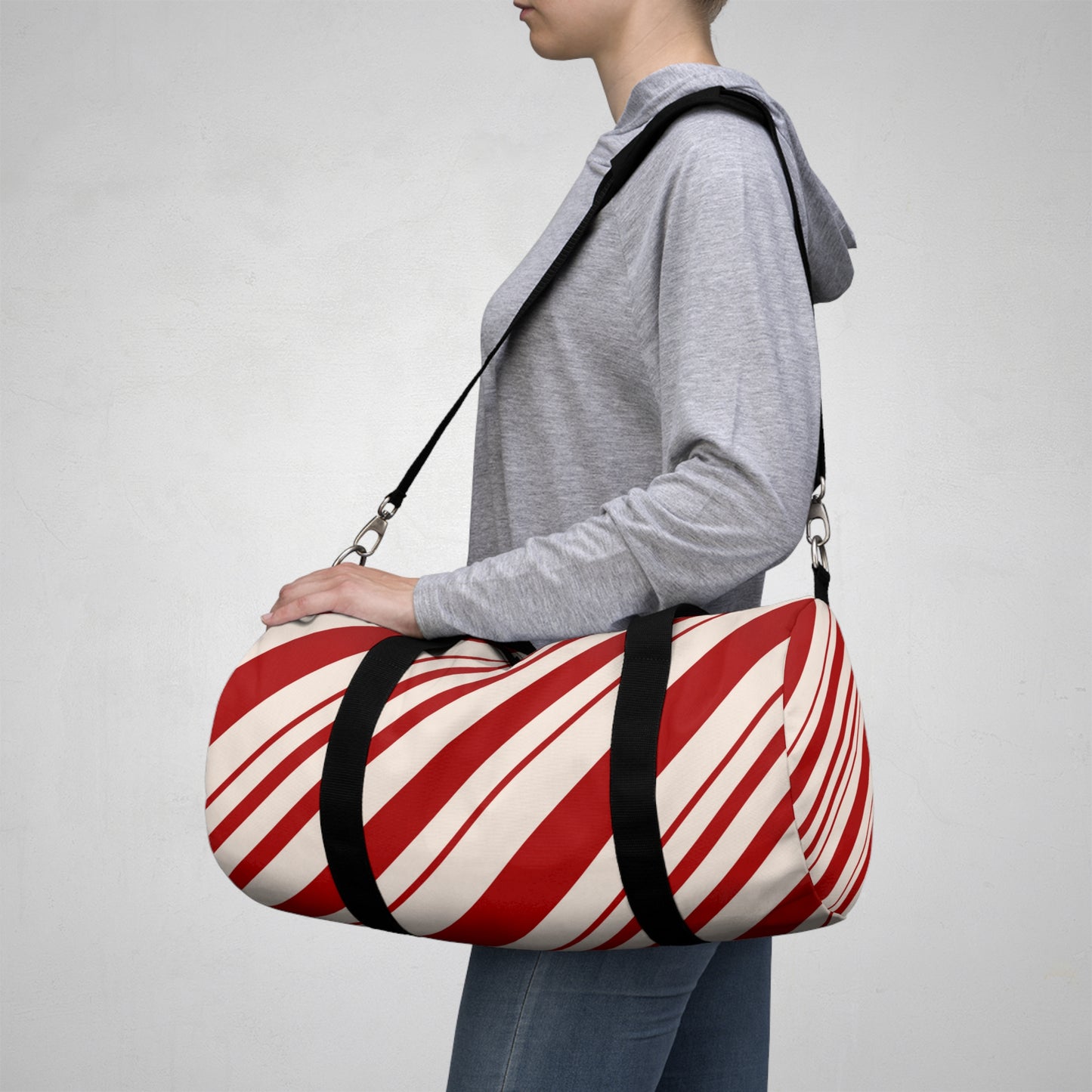 Sweet Peppermint Duffel Bag
