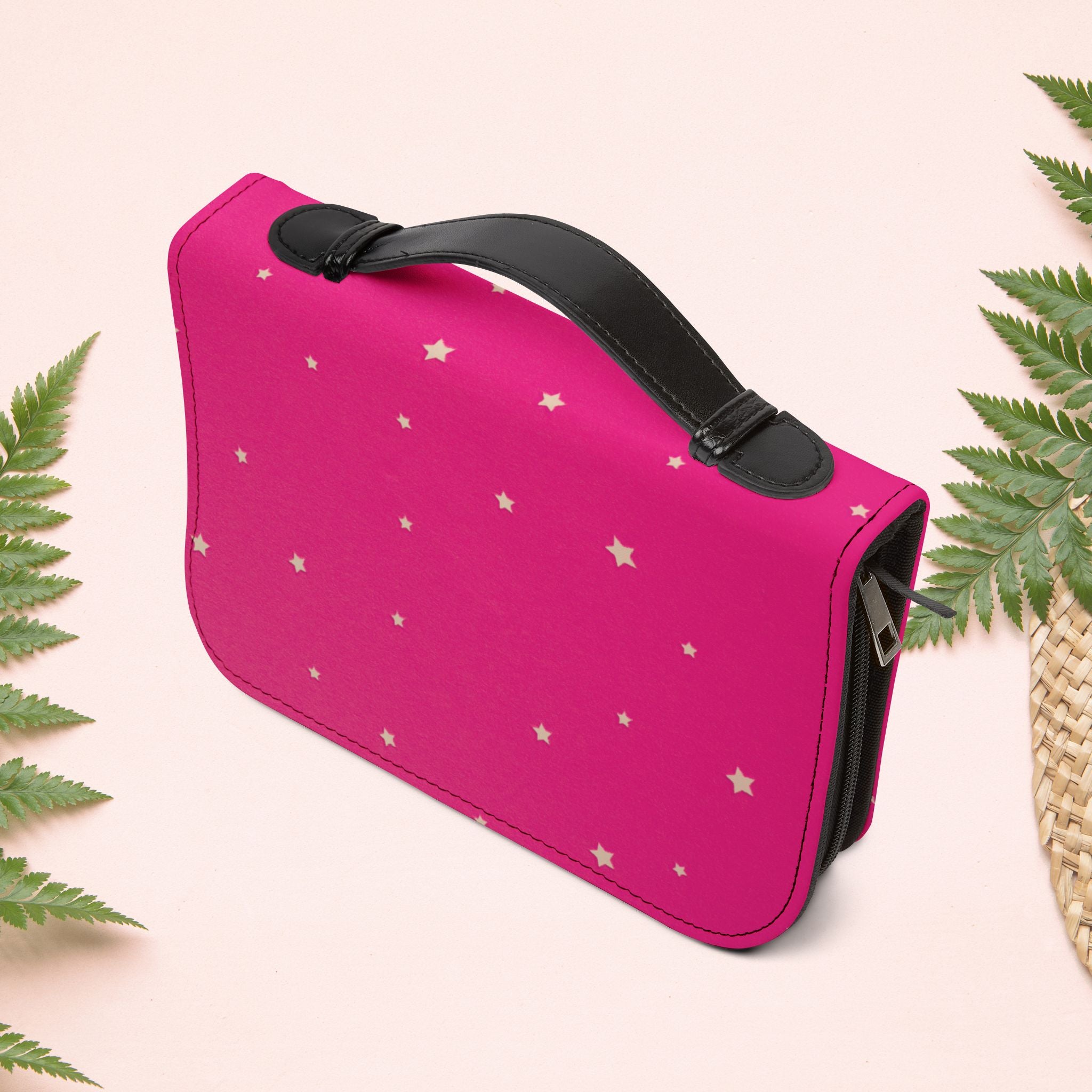 Gold Stars & Fushia Book Cover