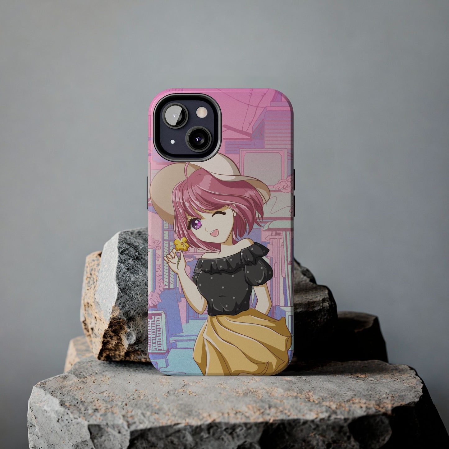 Anime Girl Phone Case (Apple & Android)