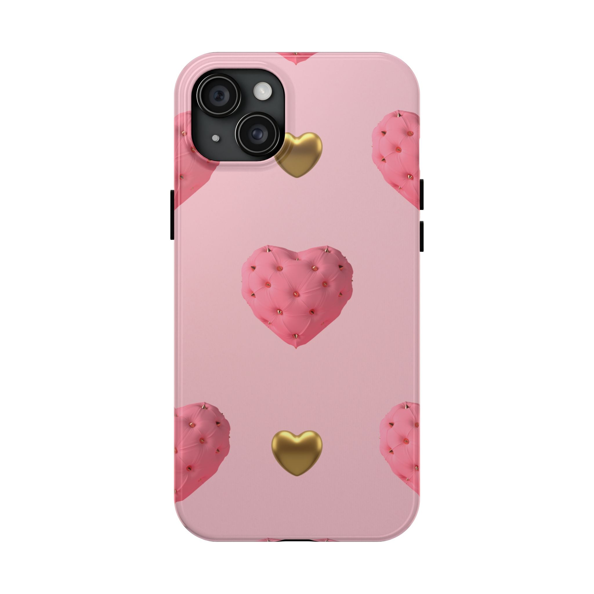 Heart of Gold Pink Phone Case (Apple & Android)