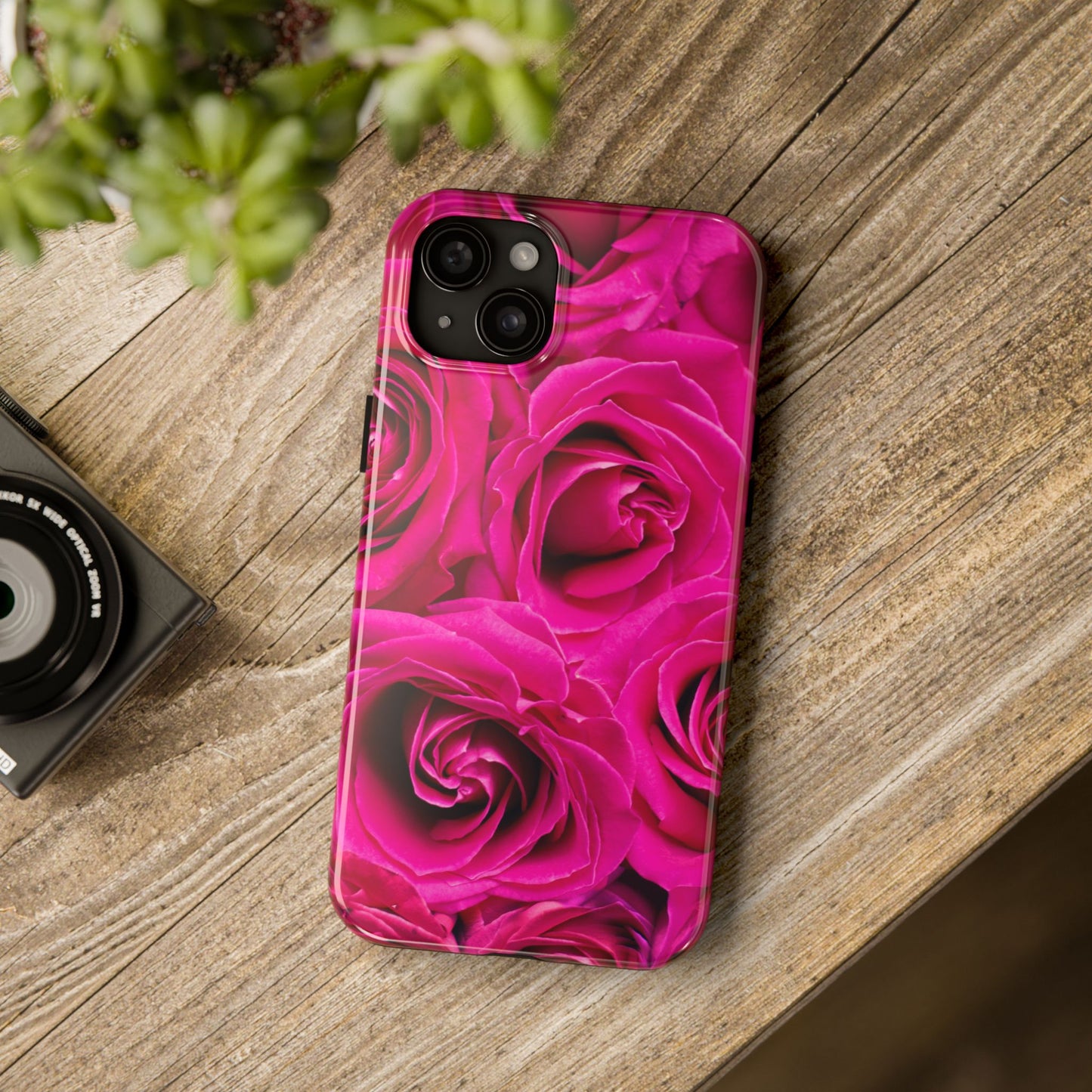 Fuchsia Rose Phone Case (Apple & Android)