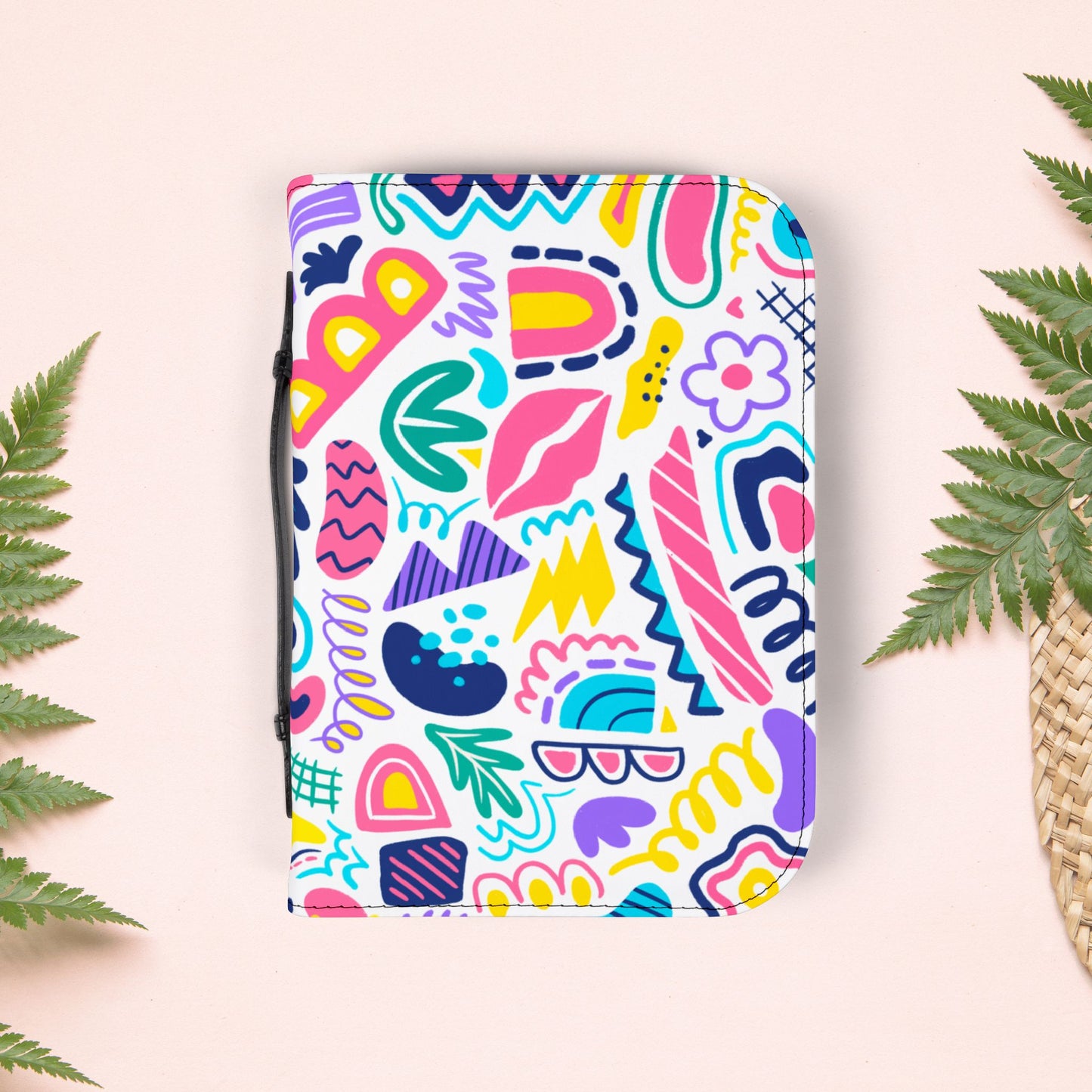 Bold & Busy Doodle Pattern Book Cover