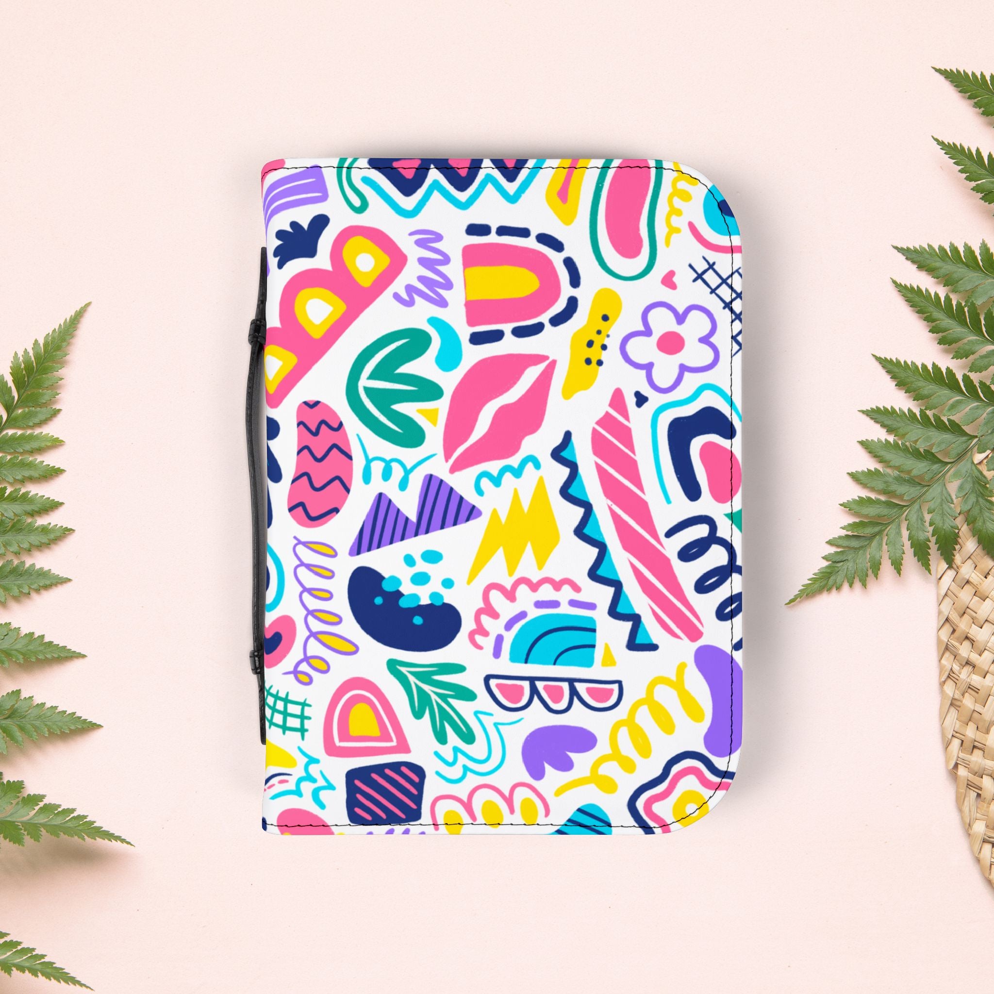 Bold & Busy Doodle Pattern Book Cover