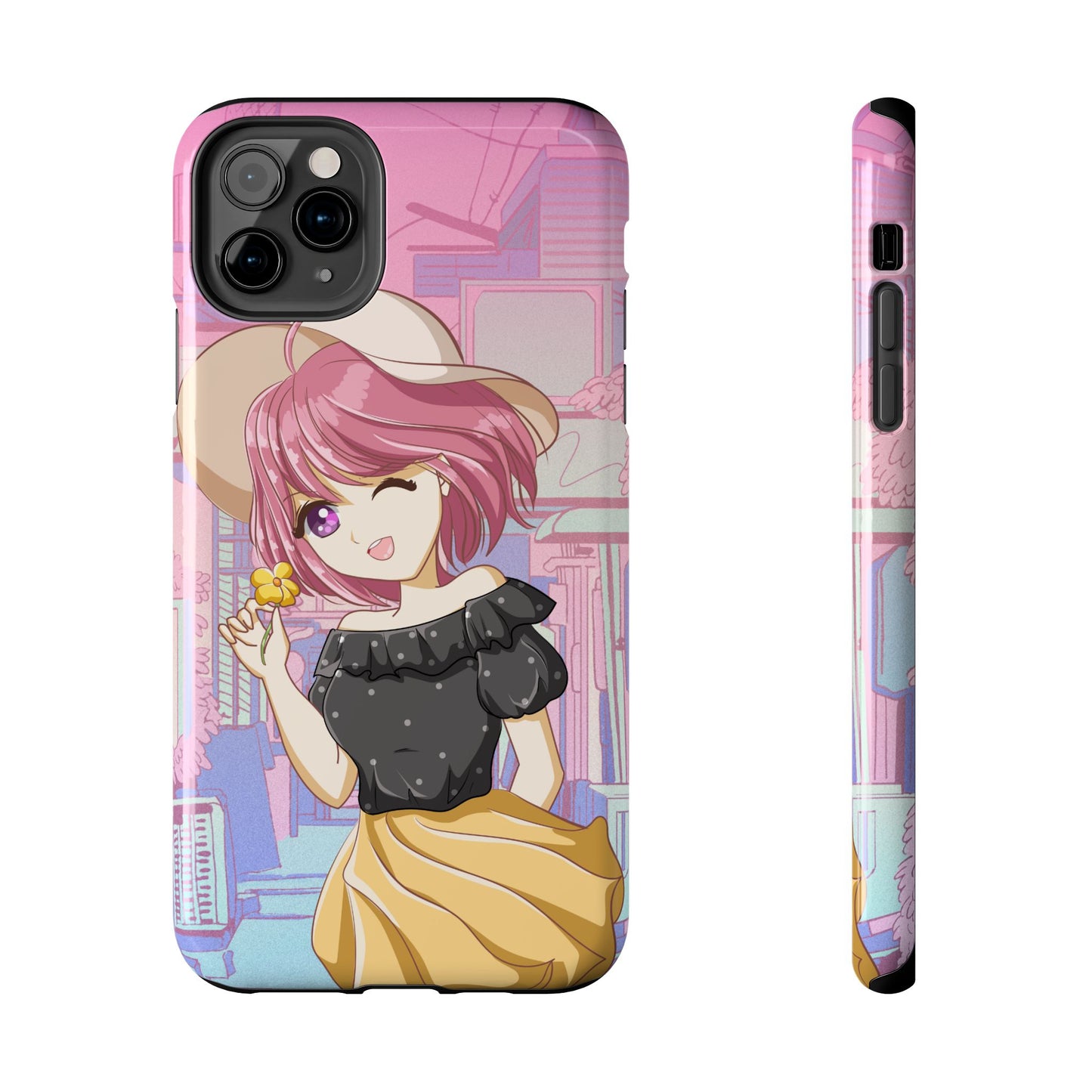 Anime Girl Phone Case (Apple & Android)