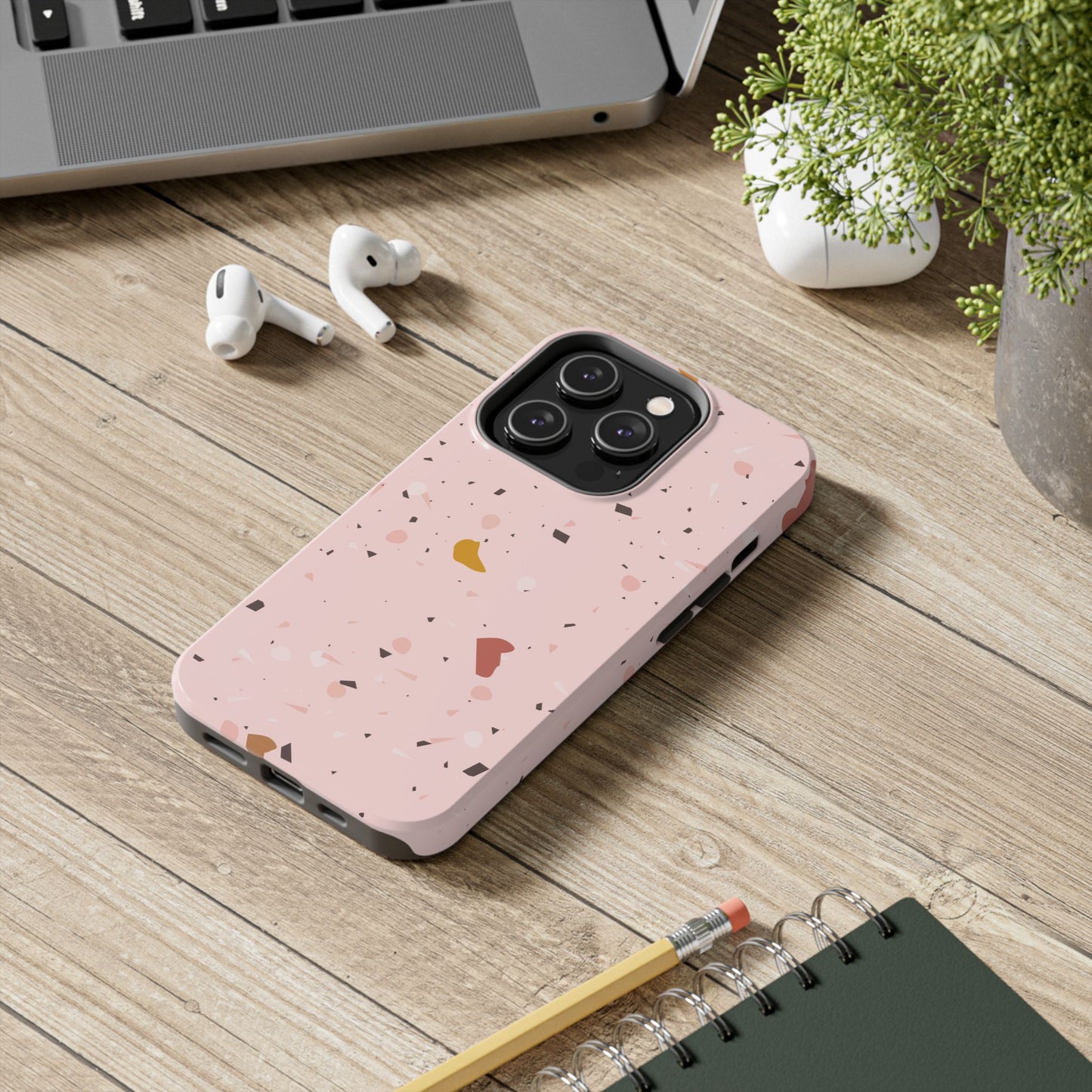 Pink Terrazzo Phone Case (Apple & Android)