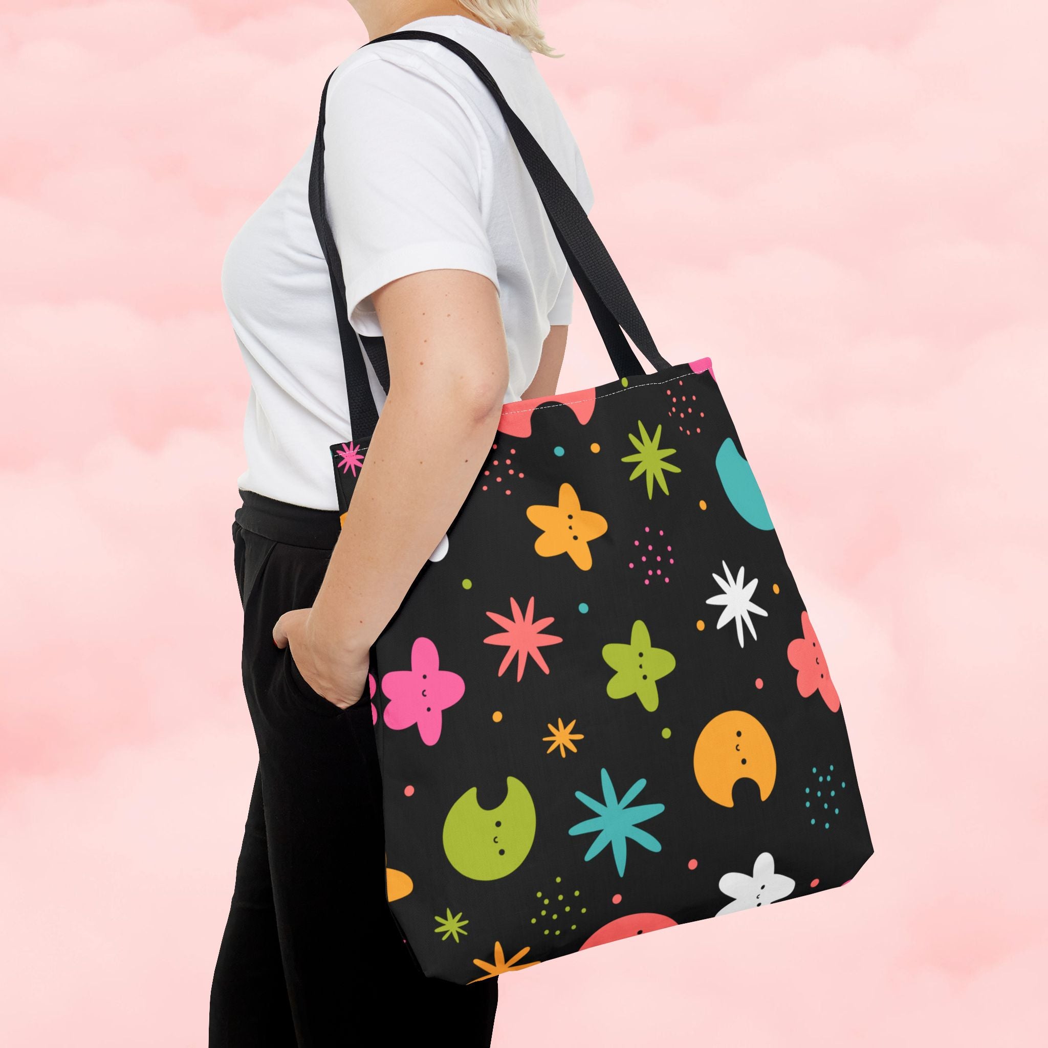 Midnight Cuteness Tote Bag