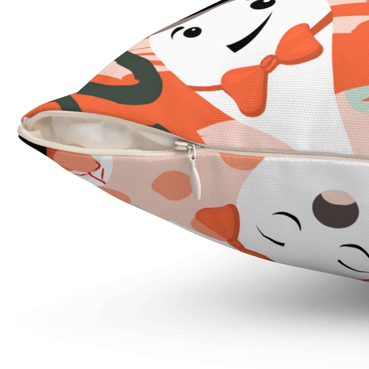 Eye See You Square Pillow
