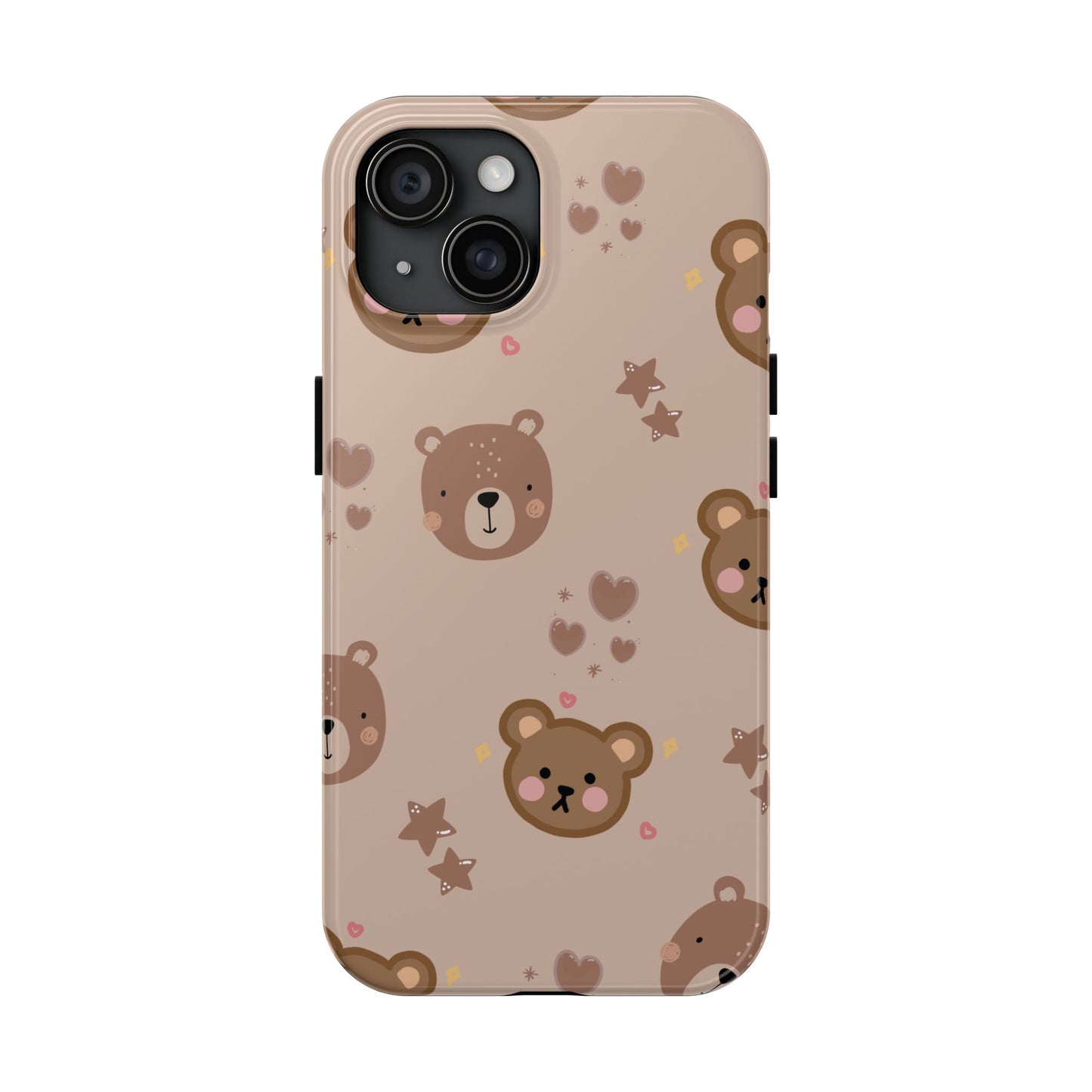 Boho Brown Bear Phone Case (Apple & Android)