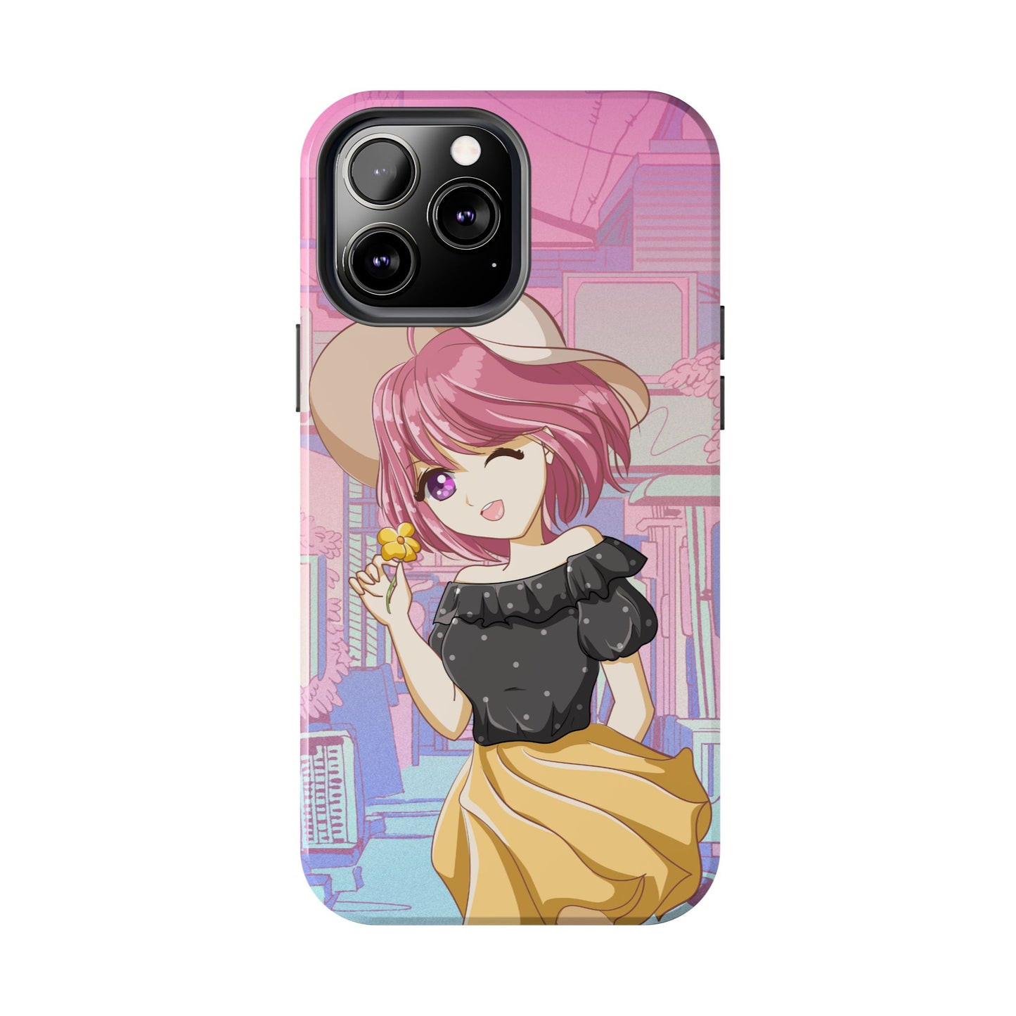 Anime Girl Phone Case (Apple & Android)