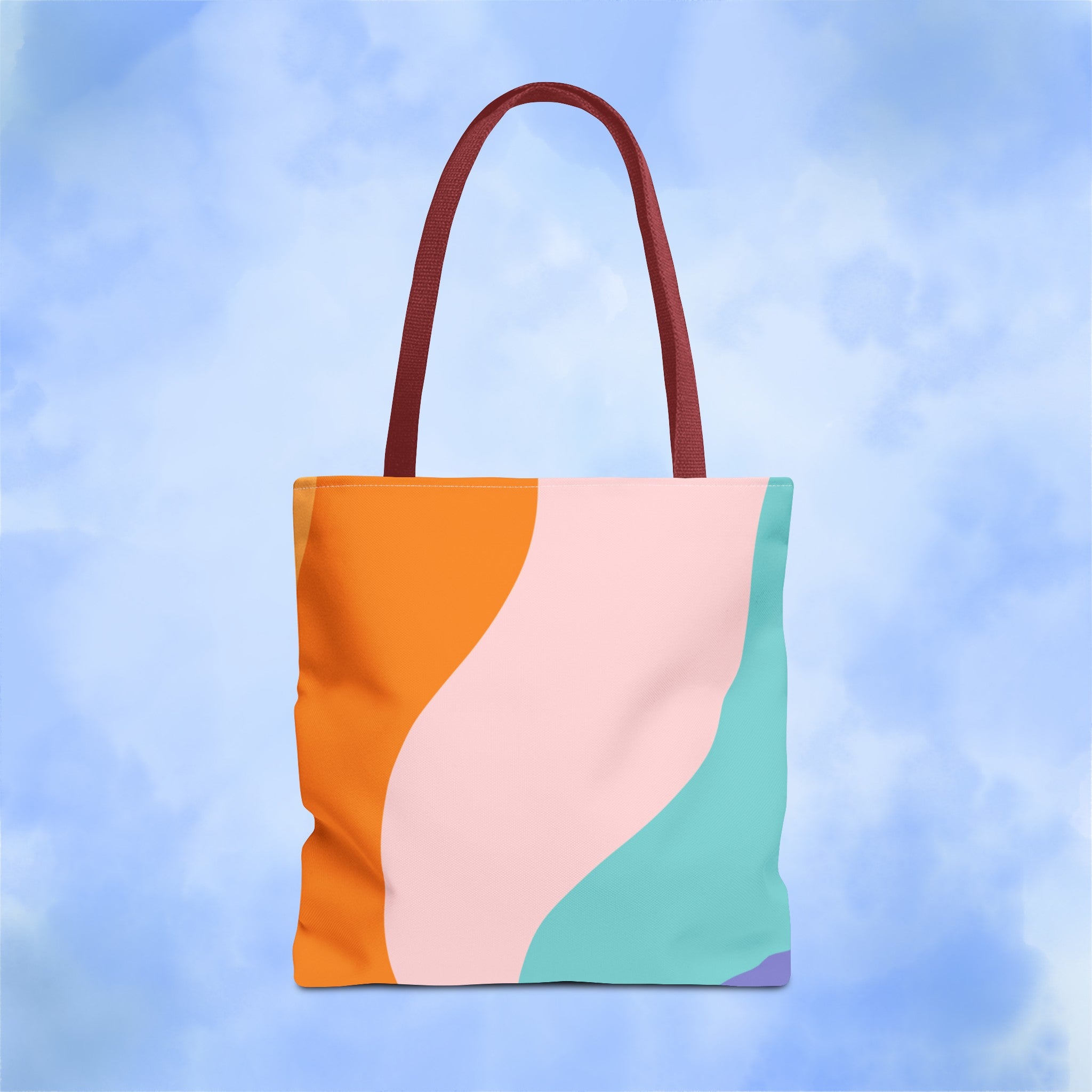 Groovy Psychedelic Splash Tote Bag