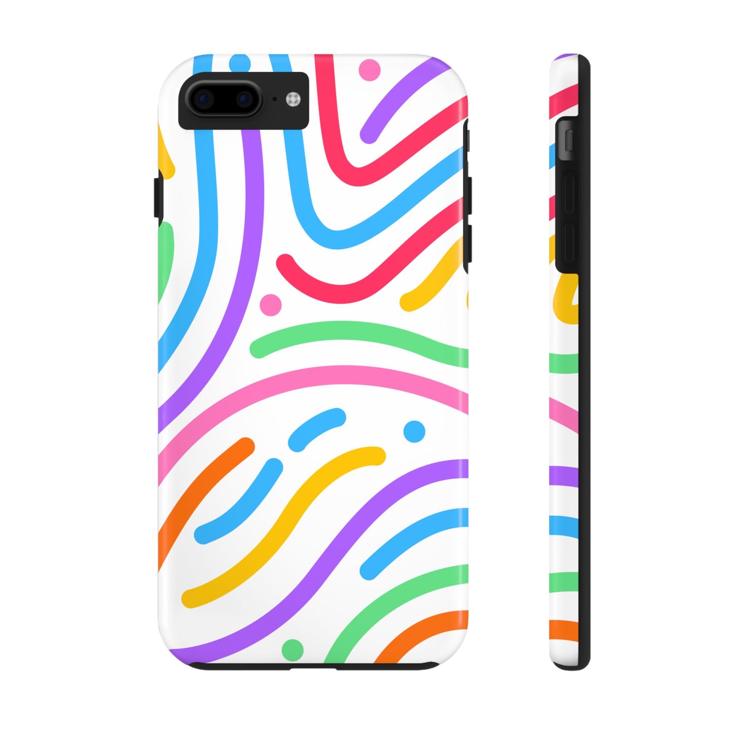 Rainbow Swirls Phone Case (Apple & Android)