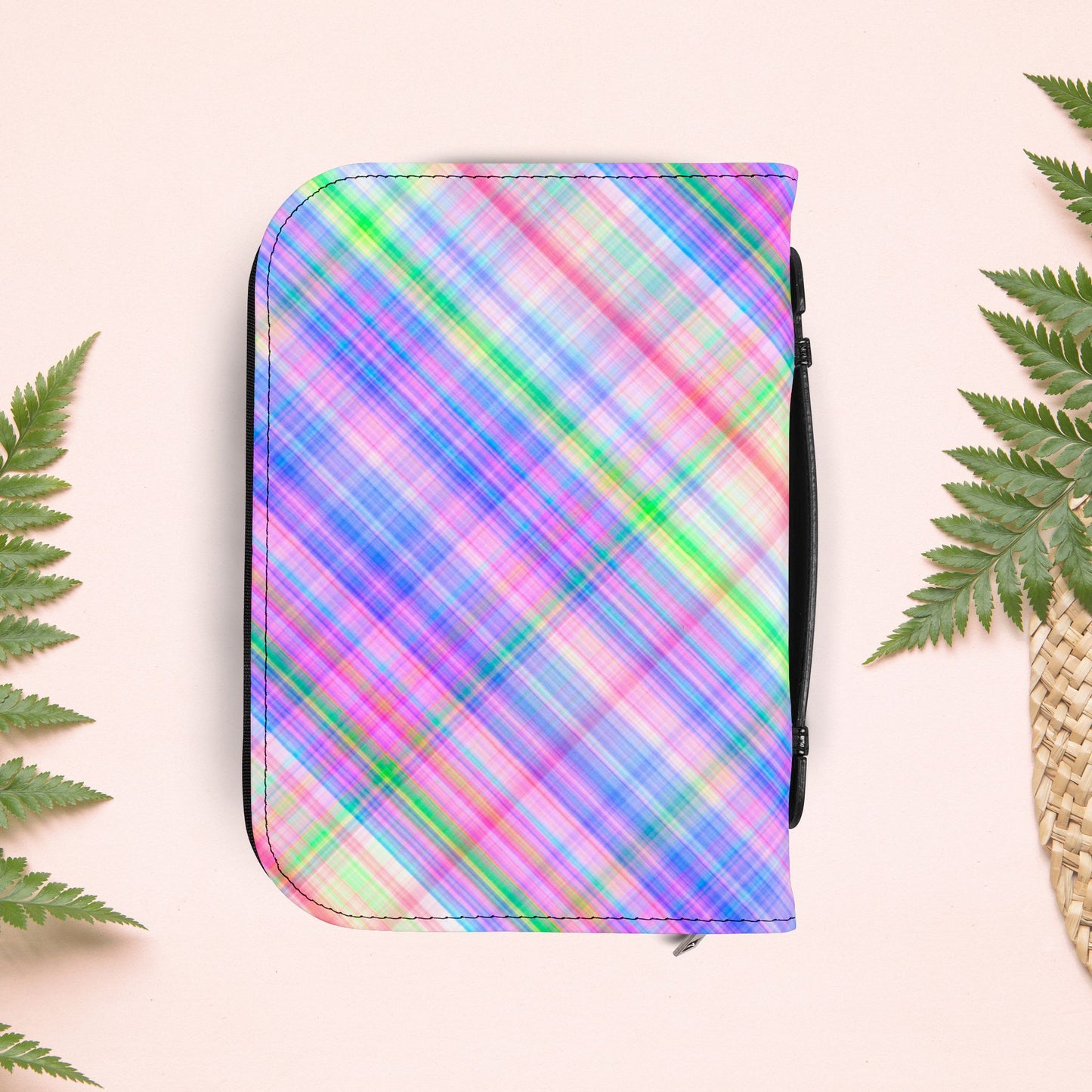 Rainbow Flannel Book Cover
