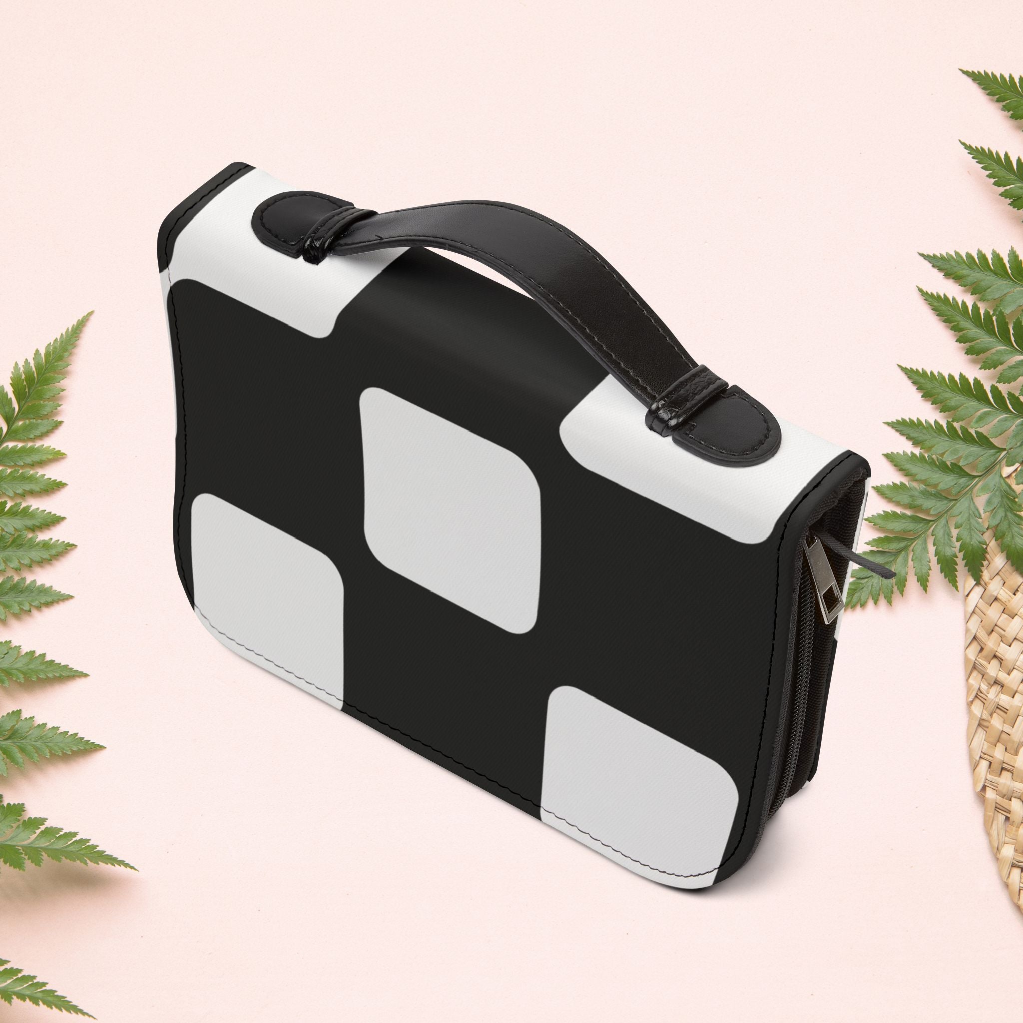 Geometric Black & White Book Cover