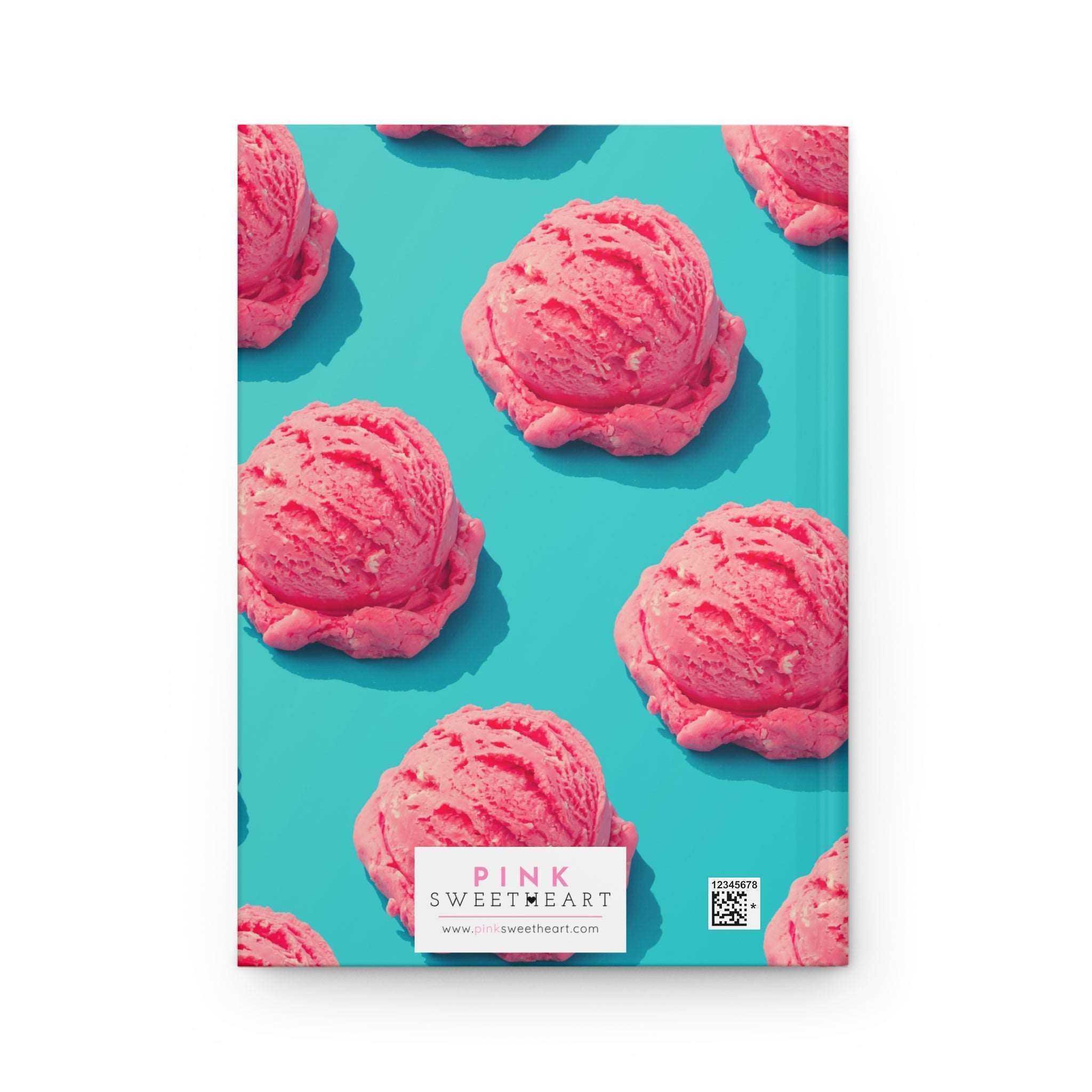Infinite Ice Cream Scoops Hardcover Matte Journal