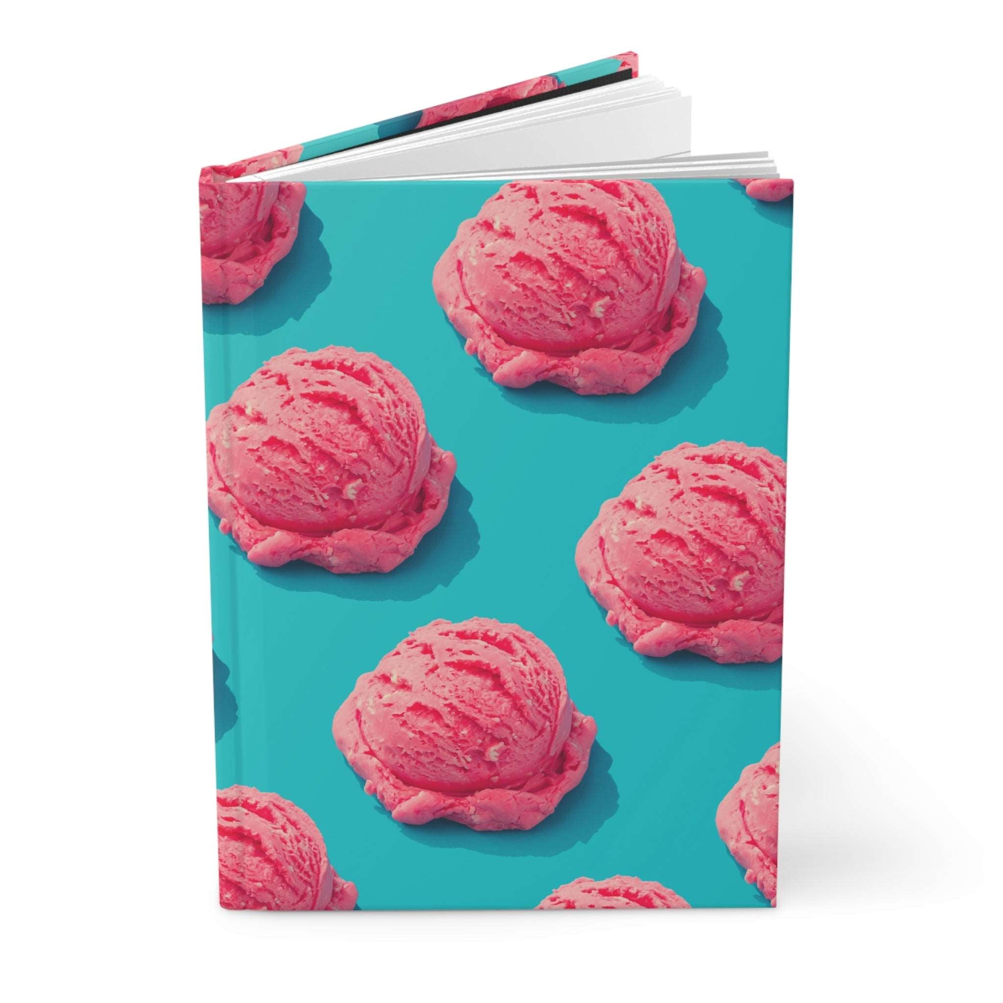 Infinite Ice Cream Scoops Hardcover Matte Journal
