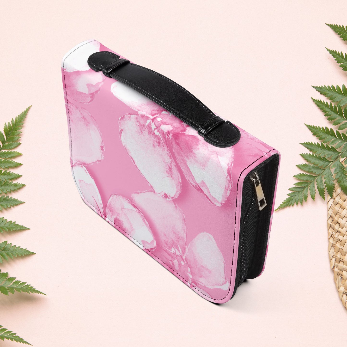 Dainty Pink Floral Book Cover