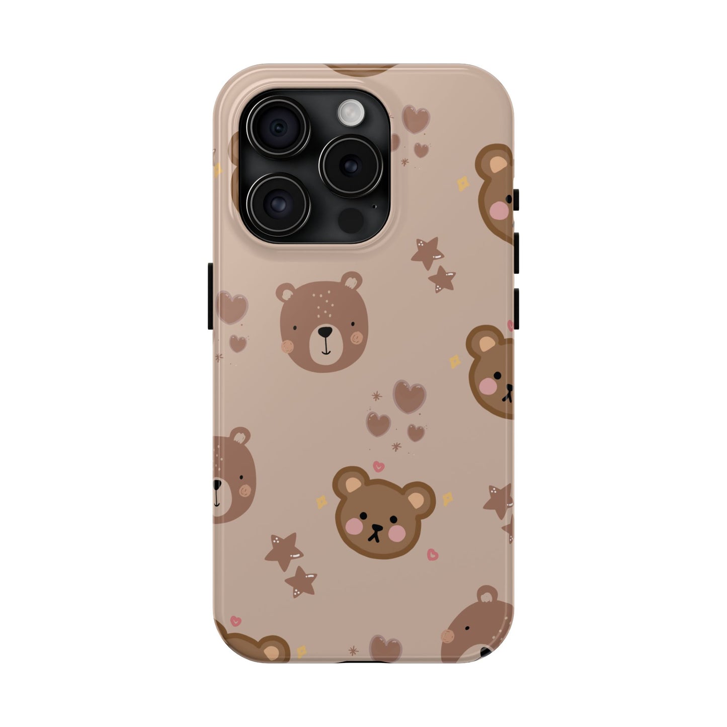 Boho Brown Bear Phone Case (Apple & Android)
