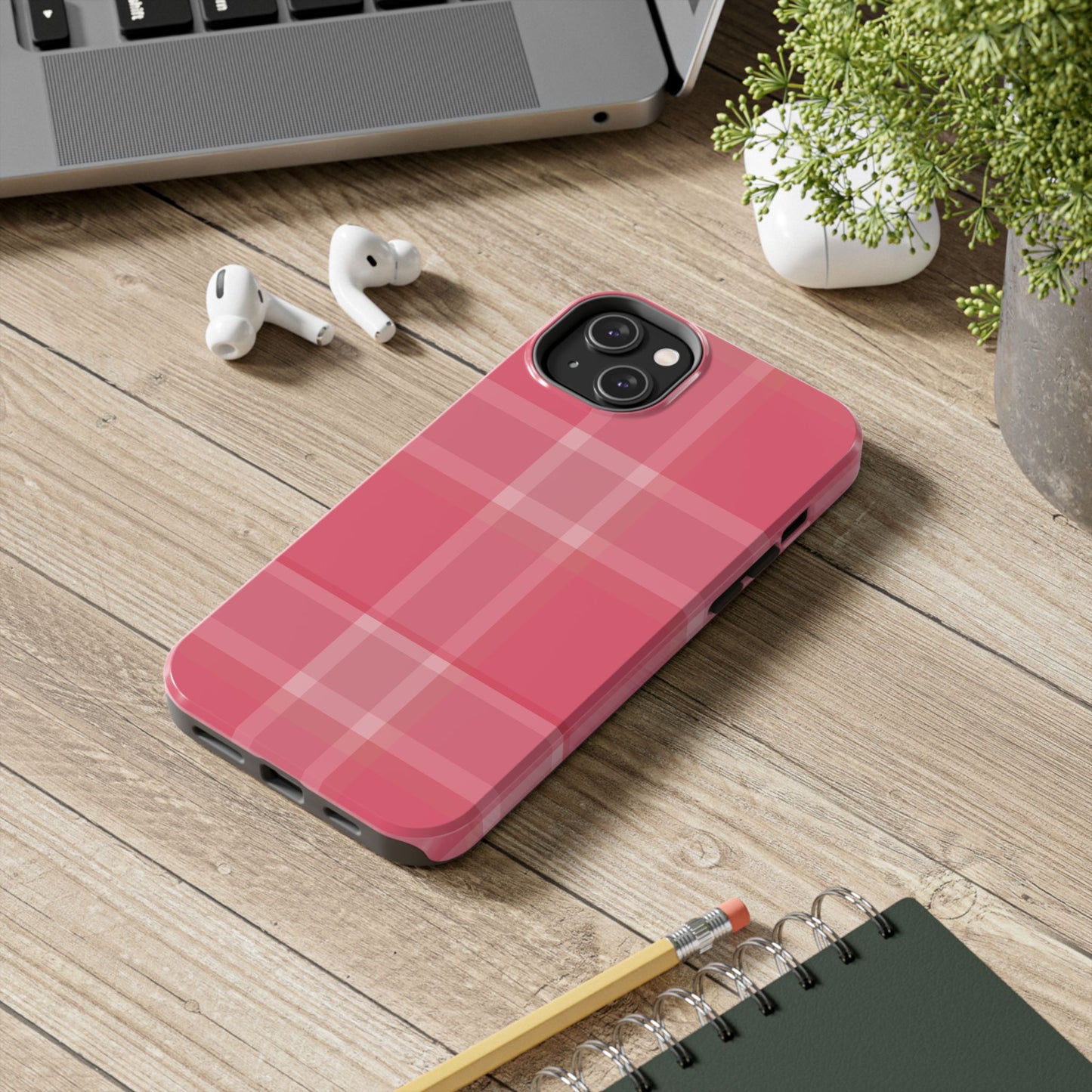 Easter Plaid Pattern Phone Case (Apple & Android)