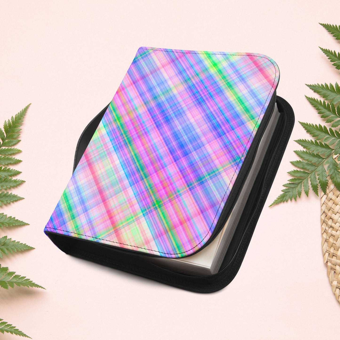 Rainbow Flannel Book Cover
