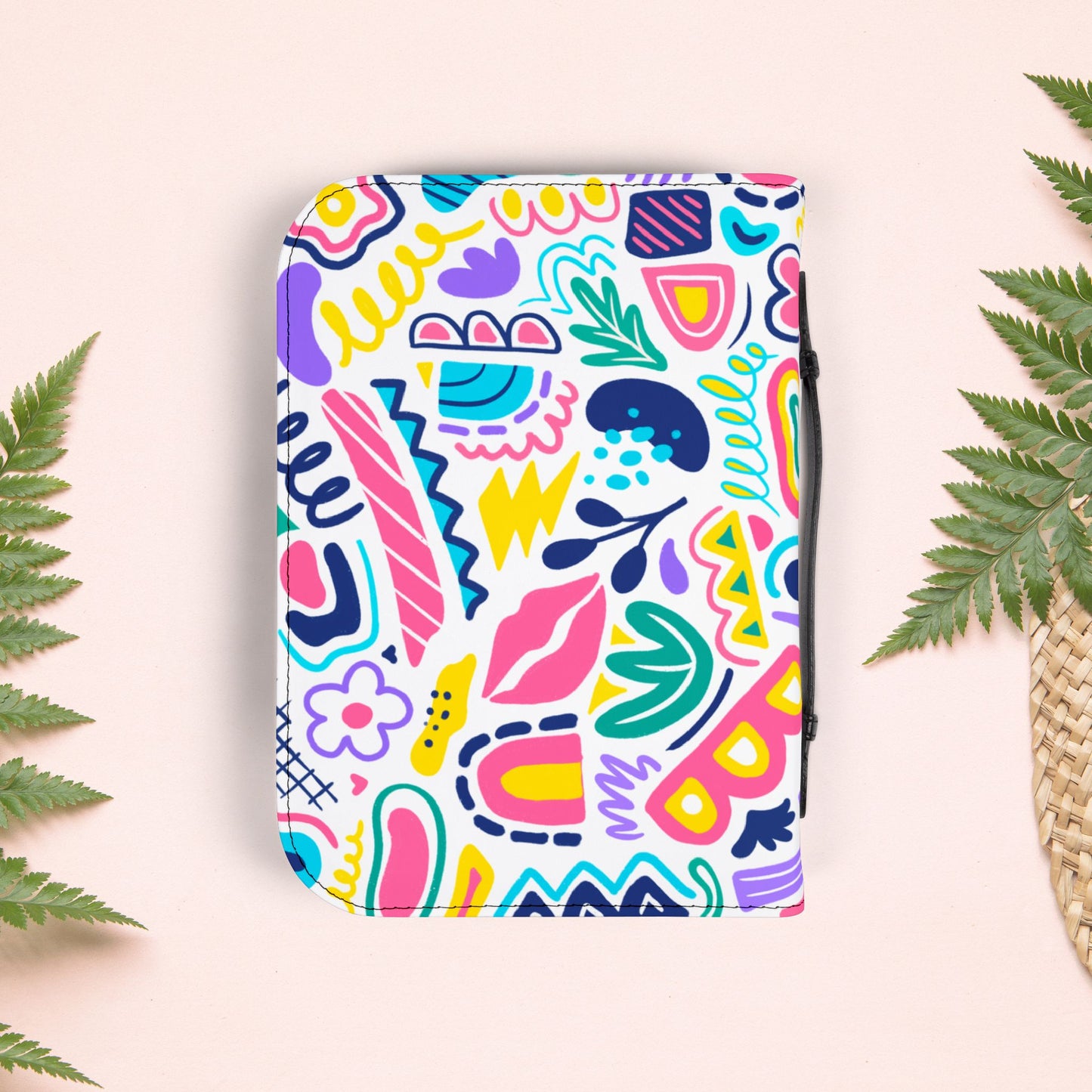 Bold & Busy Doodle Pattern Book Cover