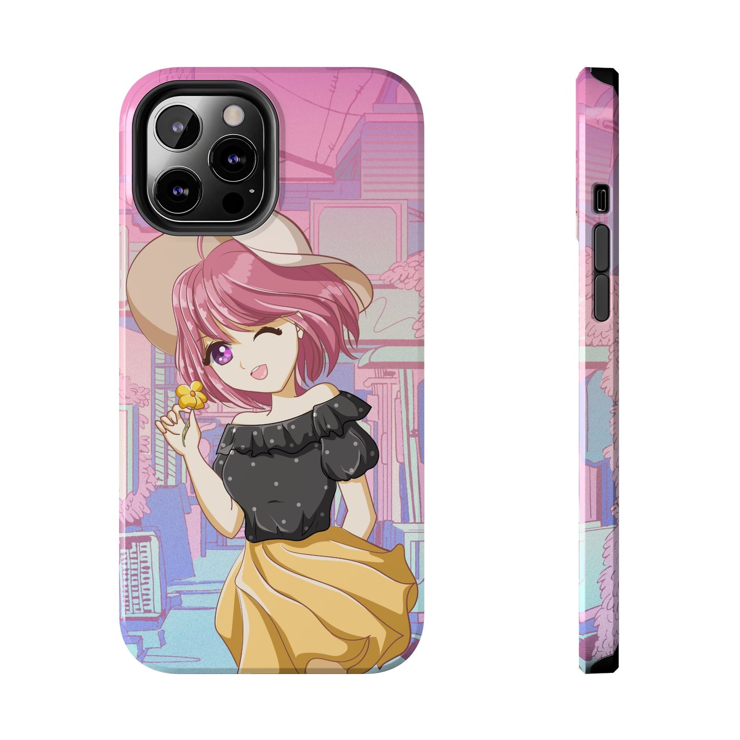Anime Girl Phone Case (Apple & Android)