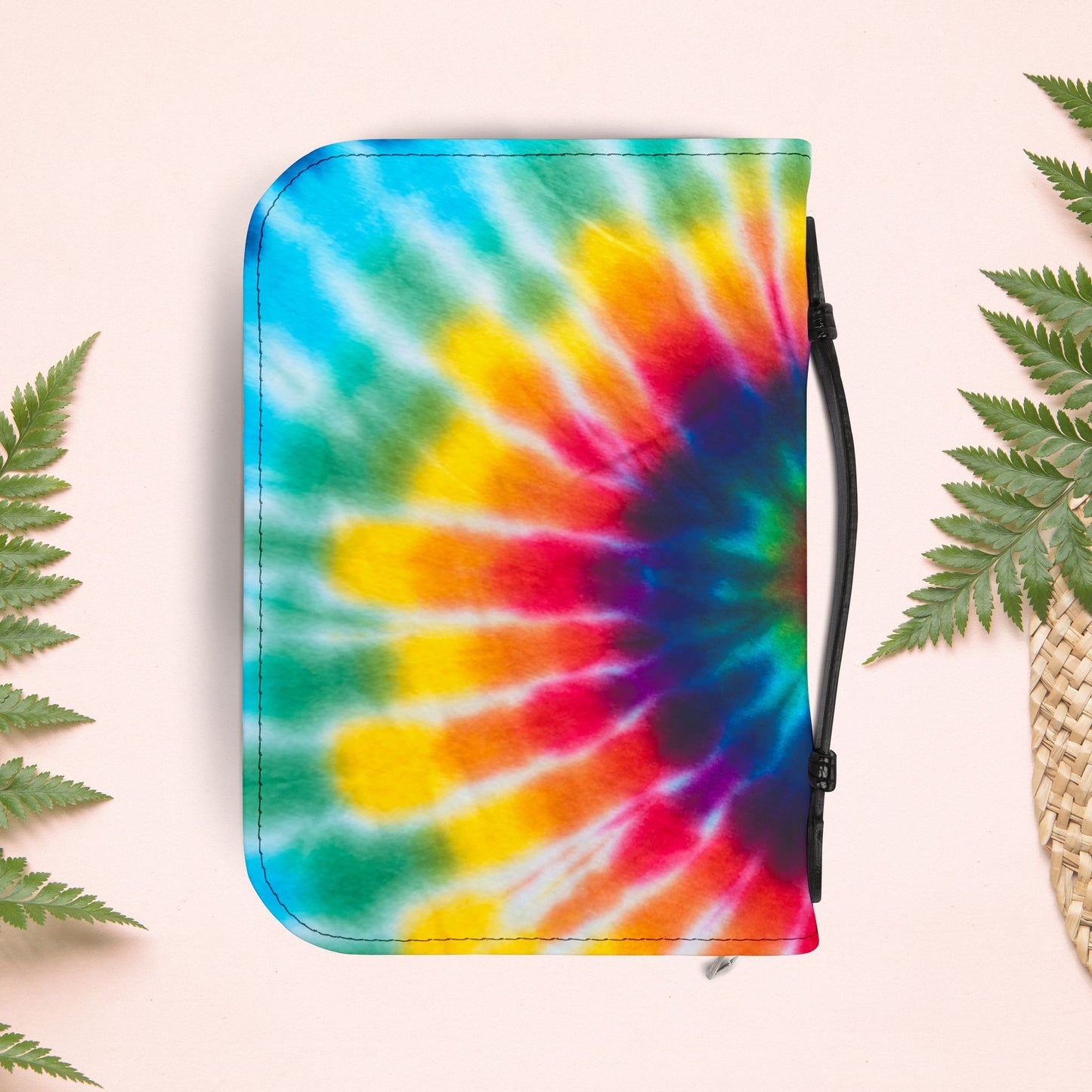Tie Dye Pinwheel Book Cover