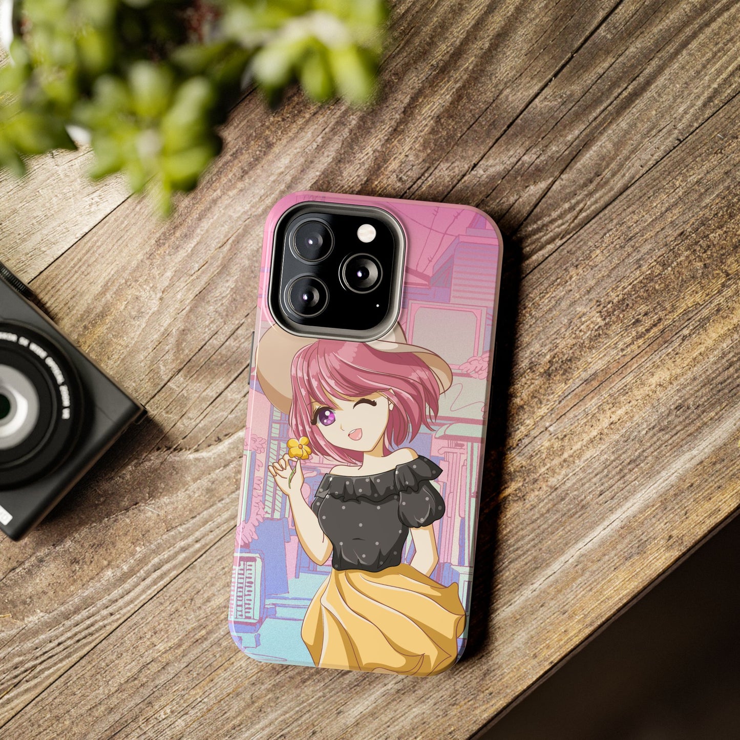 Anime Girl Phone Case (Apple & Android)