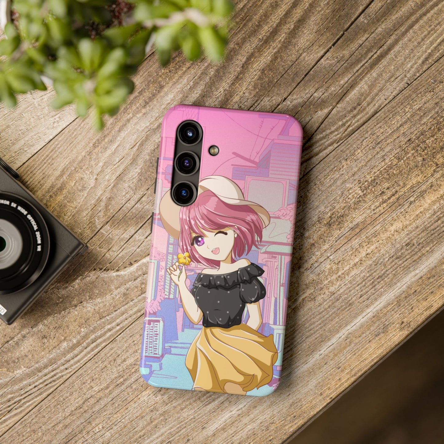 Anime Girl Phone Case (Apple & Android)