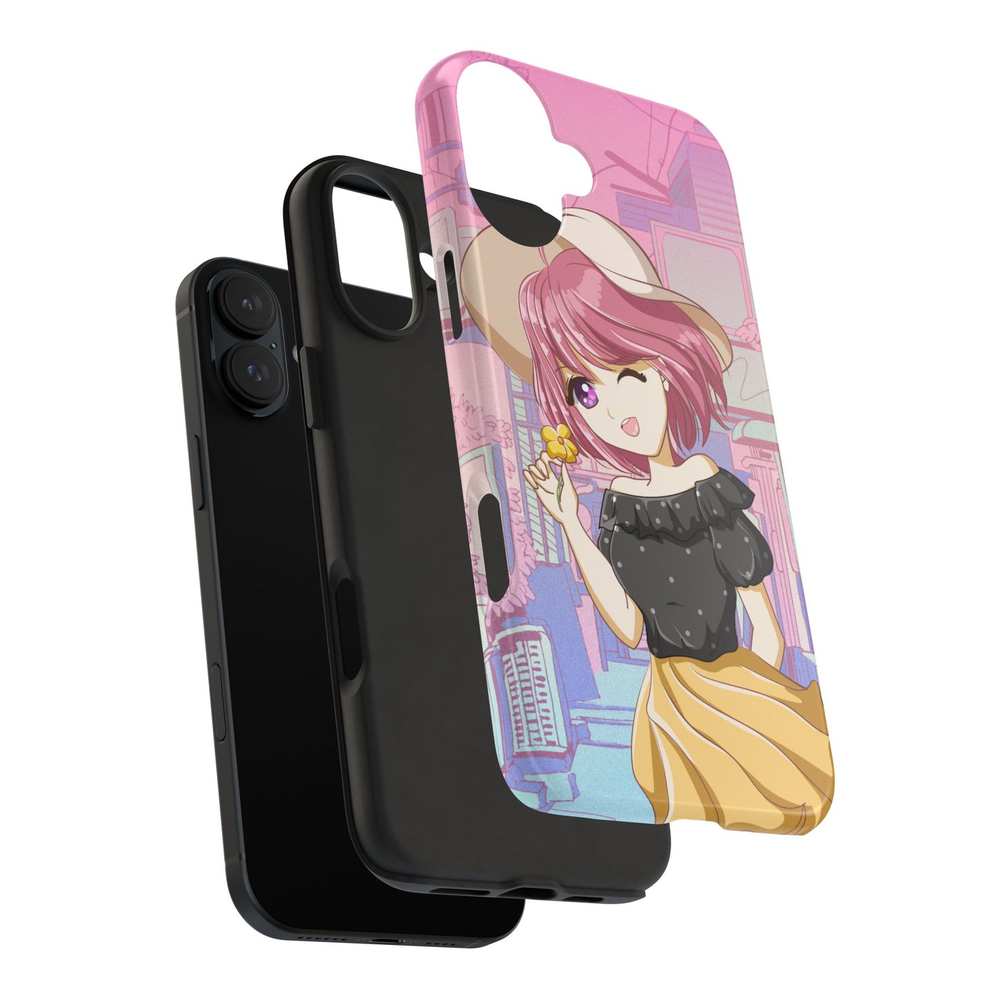 Anime Girl Phone Case (Apple & Android)