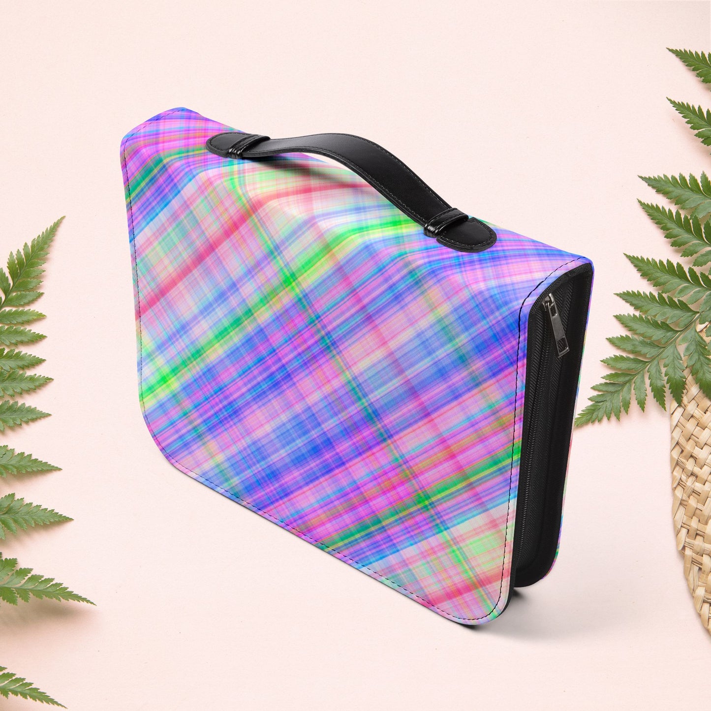 Rainbow Flannel Book Cover