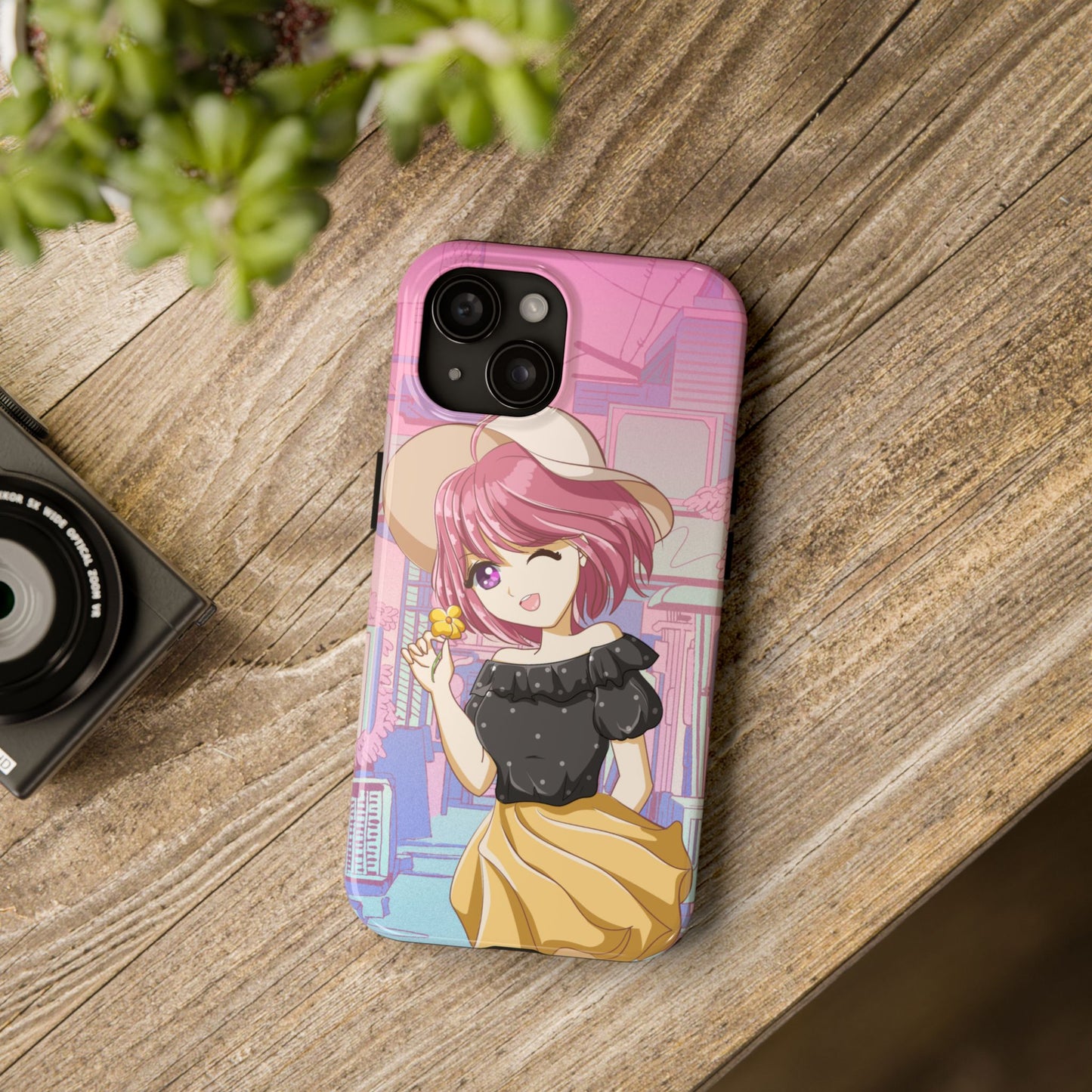 Anime Girl Phone Case (Apple & Android)