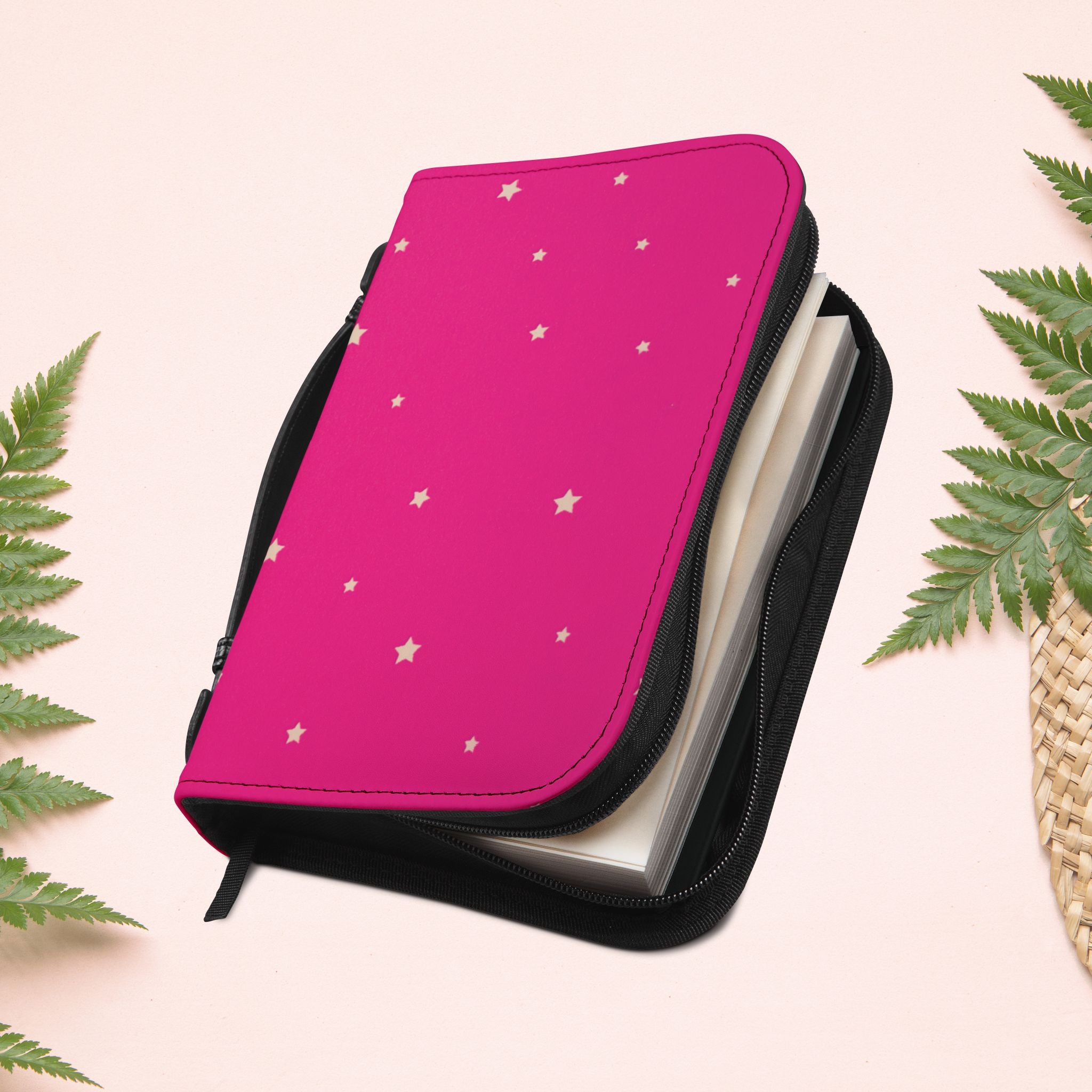 Gold Stars & Fushia Book Cover