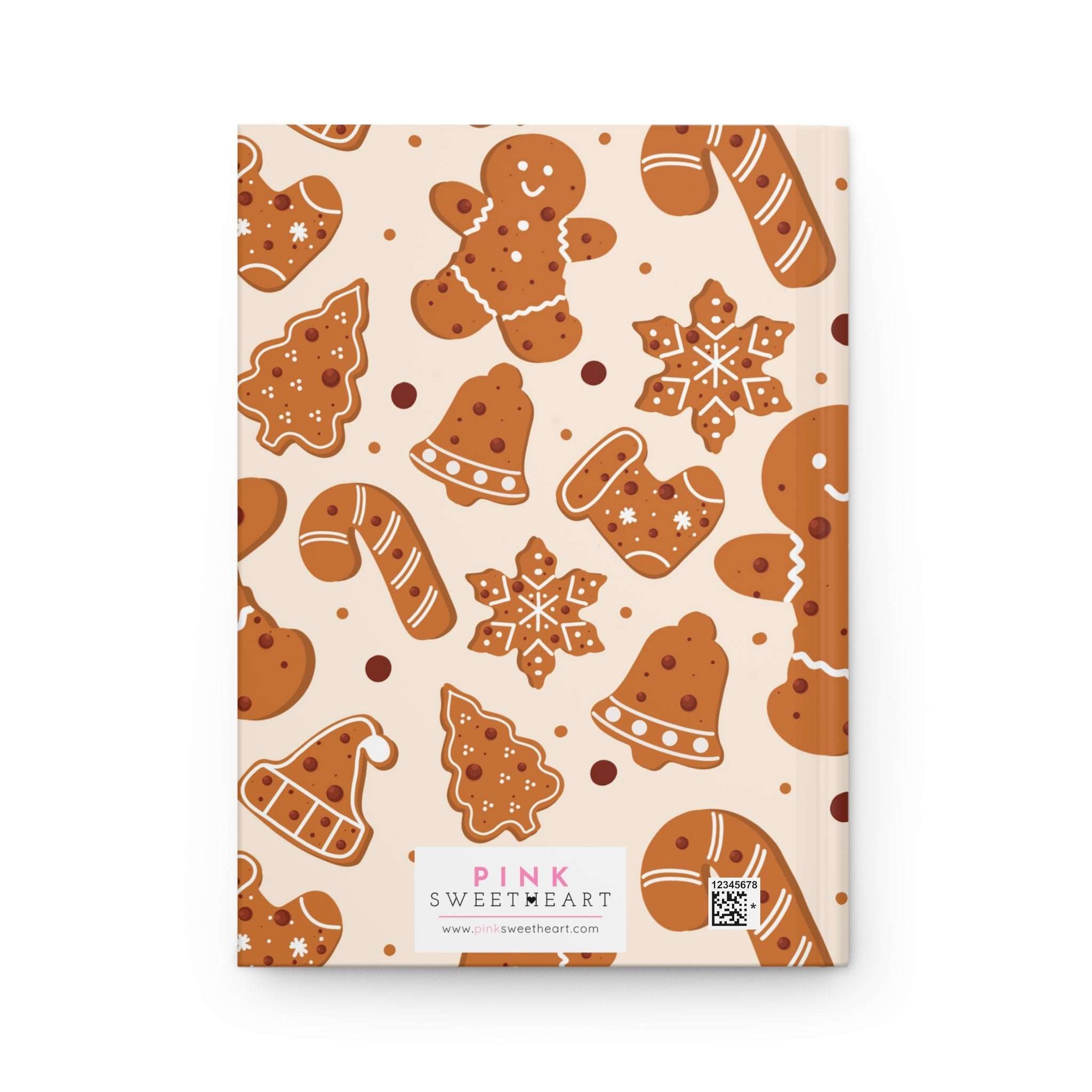 Gingerbread Cookies Hardcover Matte Journal