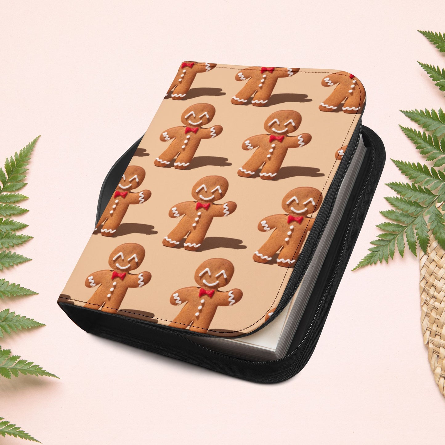 Cute Gingerbread Man Book Cover