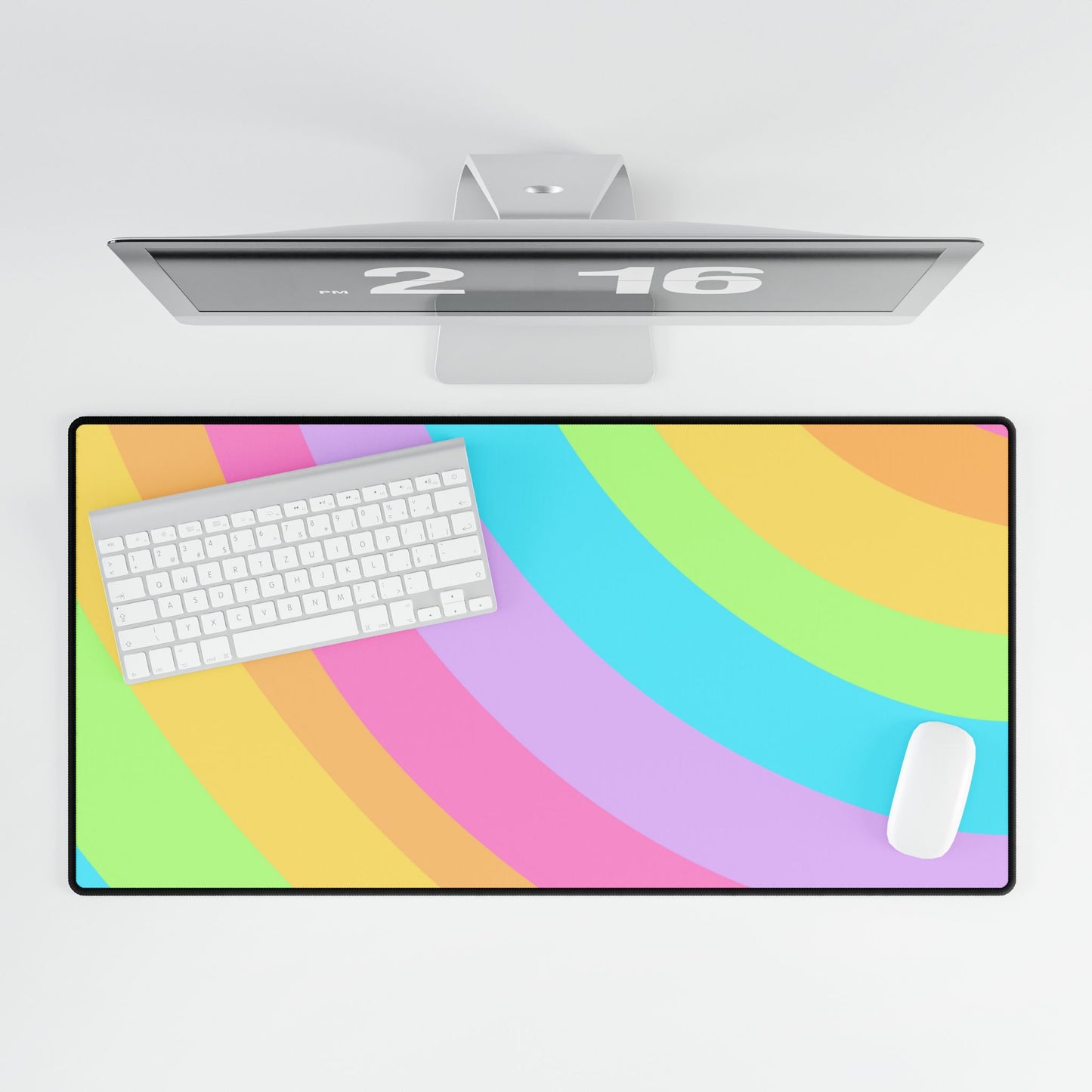 Candy Burst Desk Mat