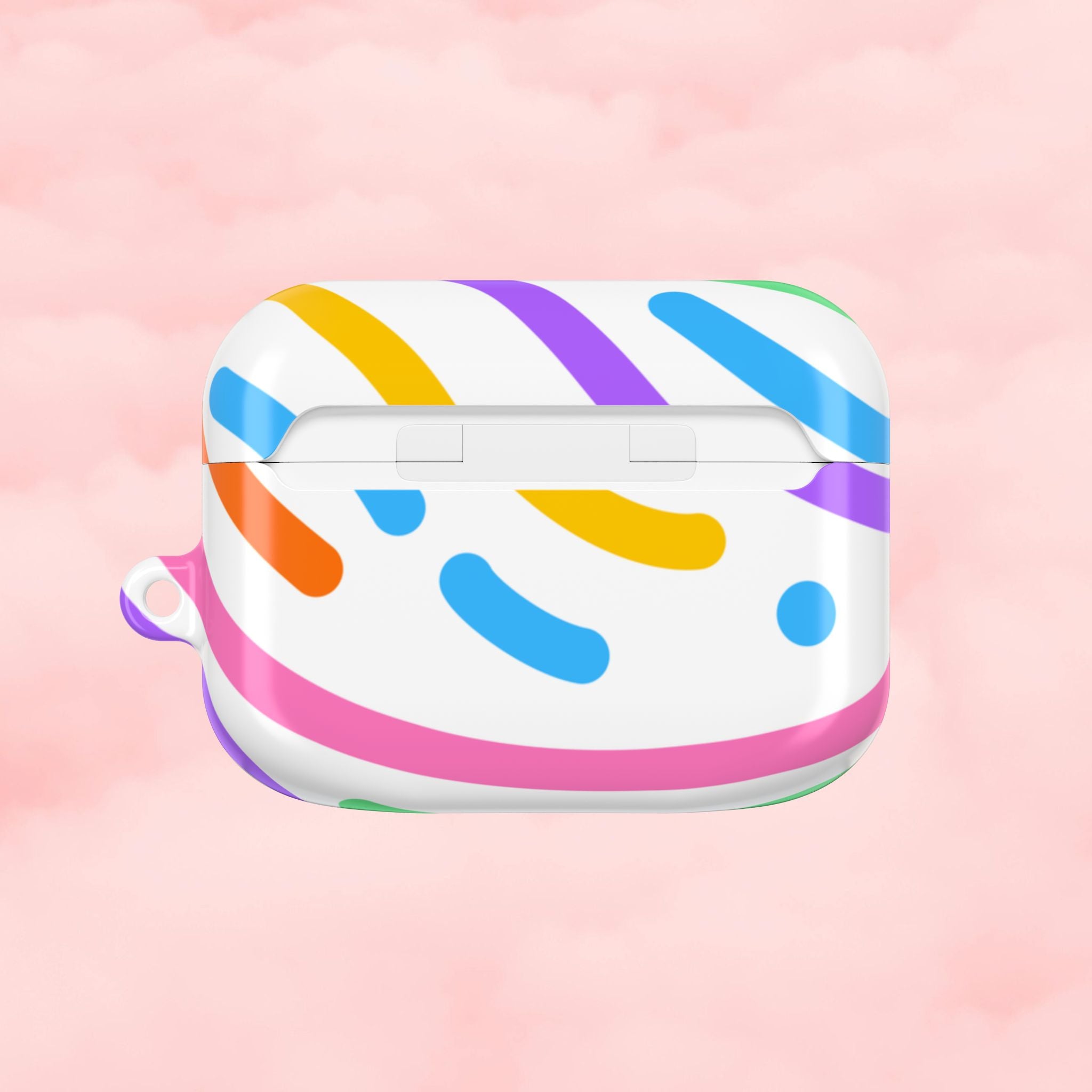 Vibrant Colorful Swirls AirPod Case